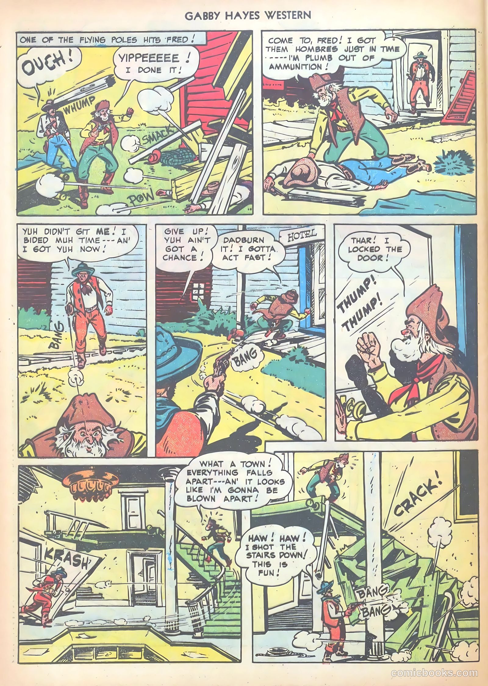 Gabby Hayes Western #6 — page 32 of 36