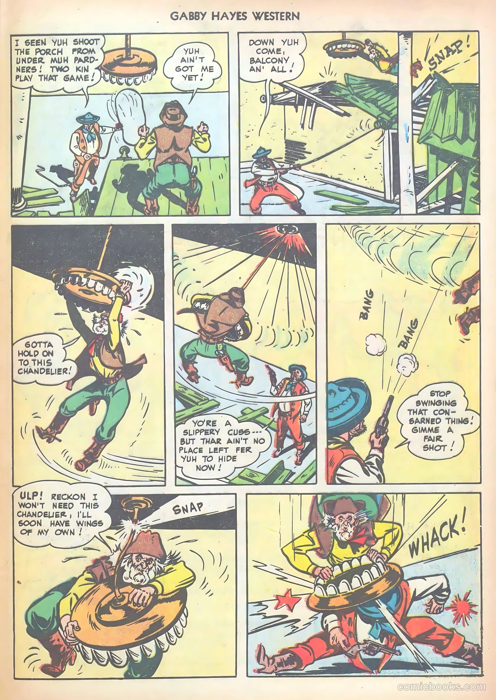 Gabby Hayes Western #6 — page 33 of 36