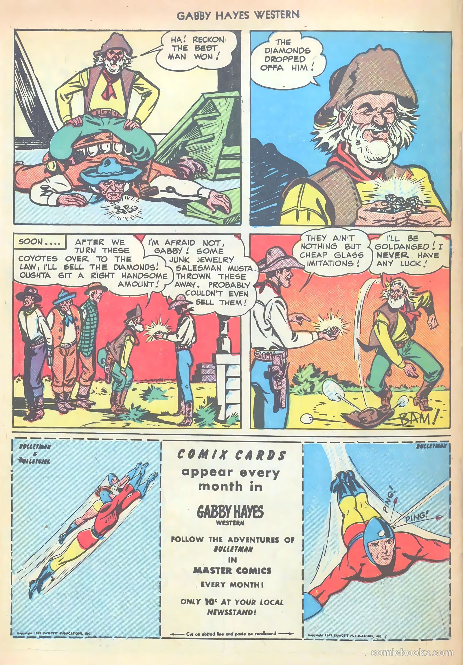 Gabby Hayes Western #6 — page 34 of 36