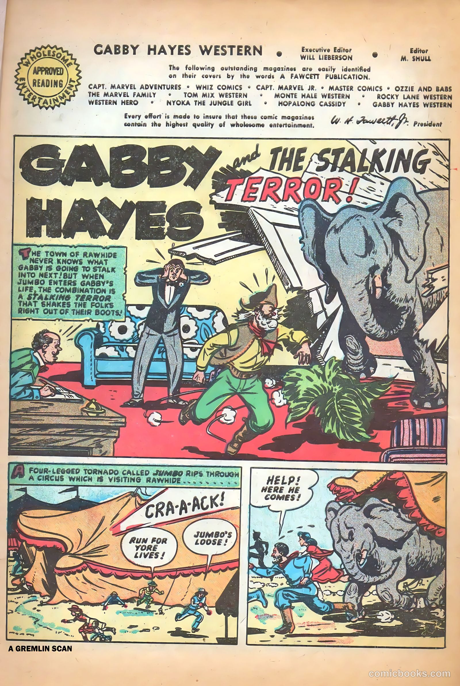 Gabby Hayes Western #7 — page 3 of 36