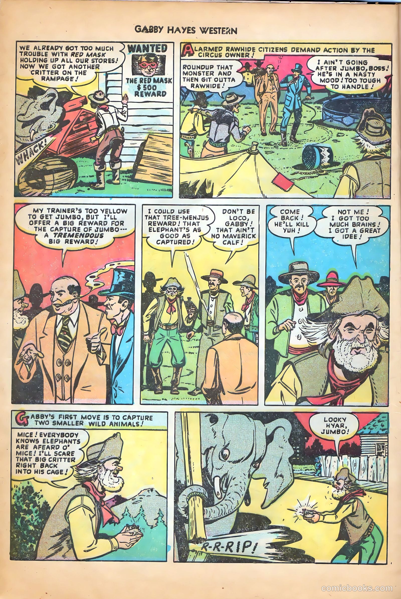 Gabby Hayes Western #7 — page 4 of 36
