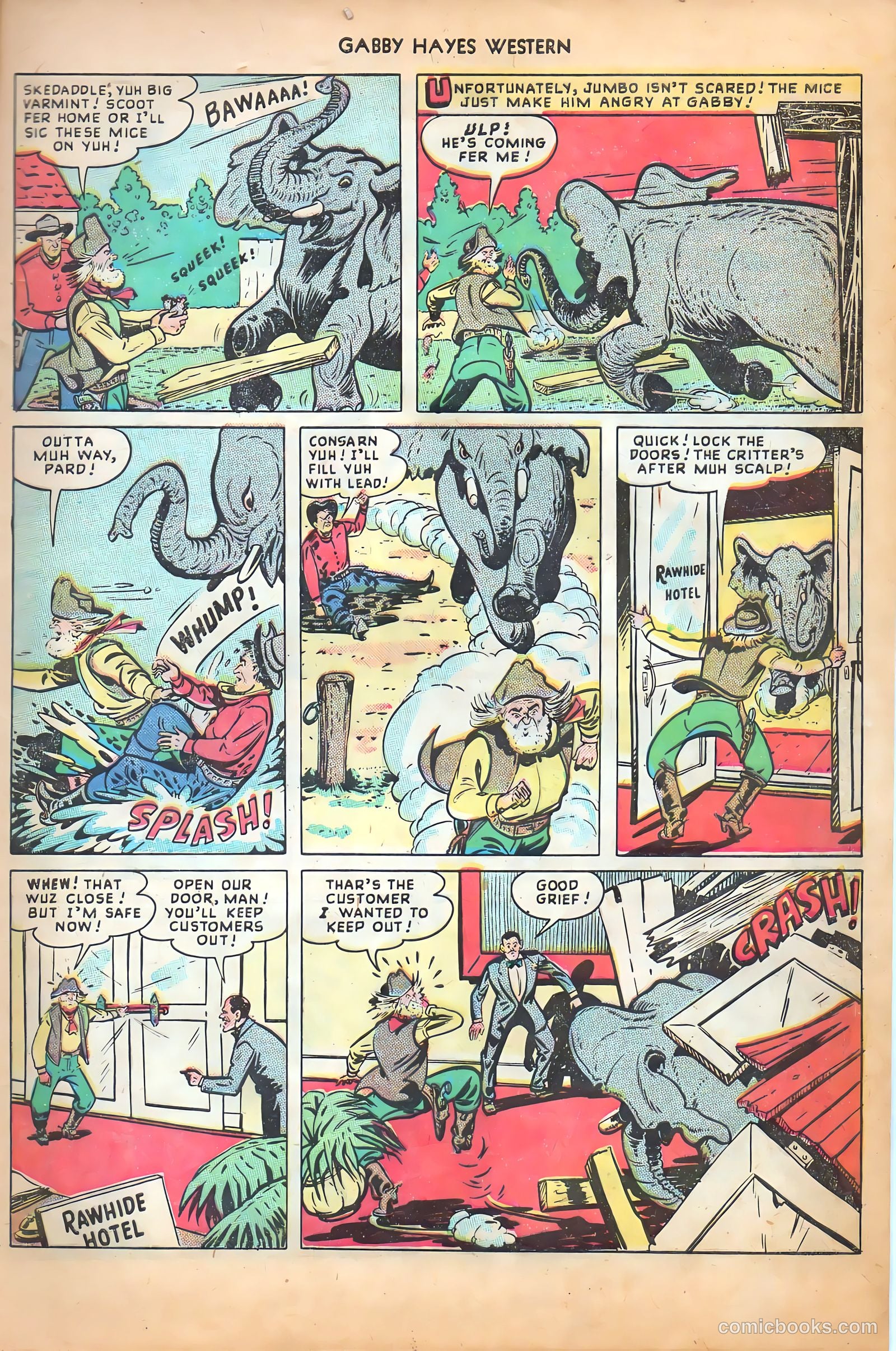 Gabby Hayes Western #7 — page 5 of 36