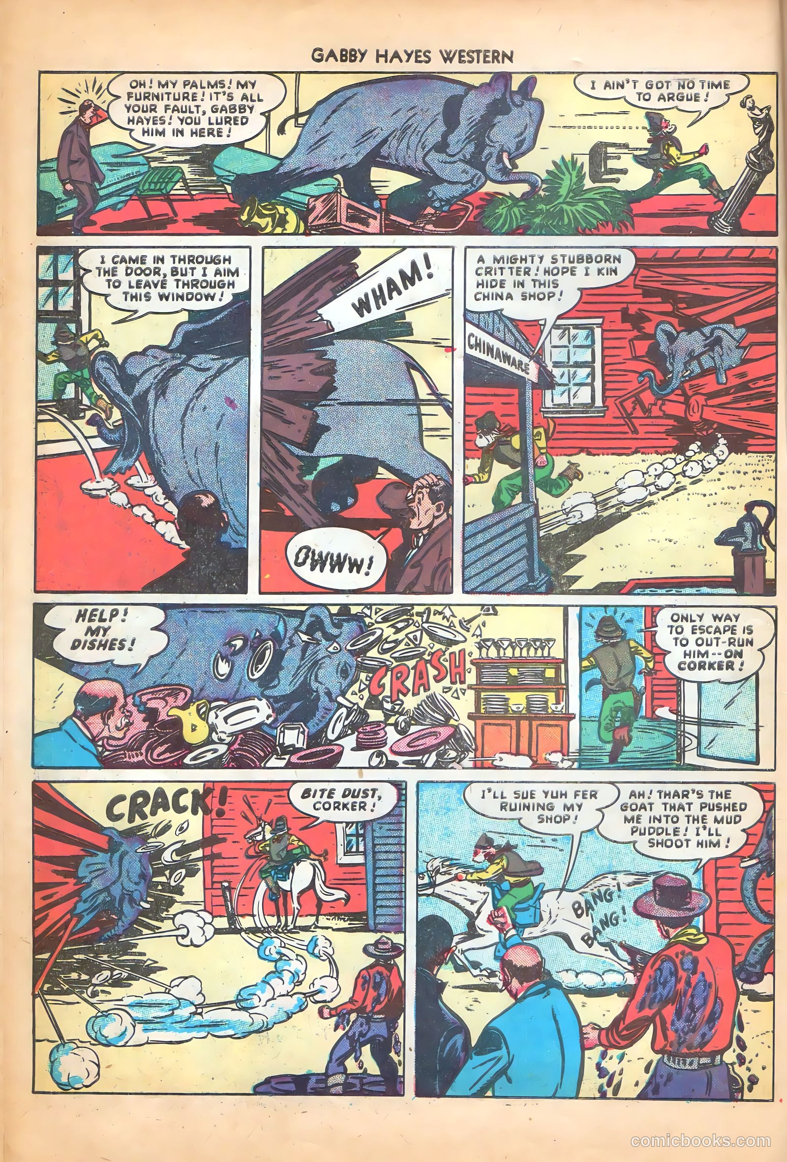 Gabby Hayes Western #7 — page 6 of 36