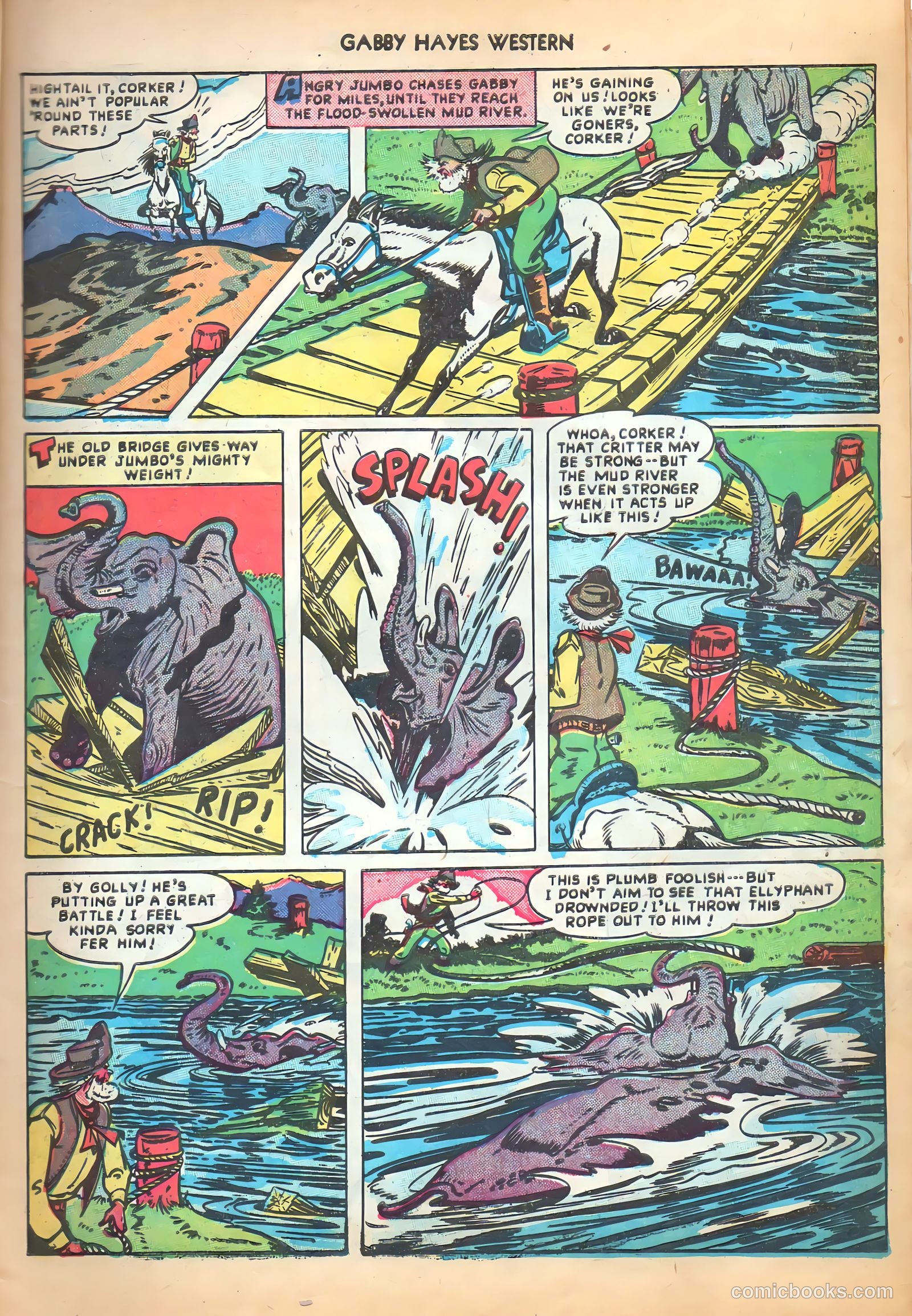 Gabby Hayes Western #7 — page 7 of 36