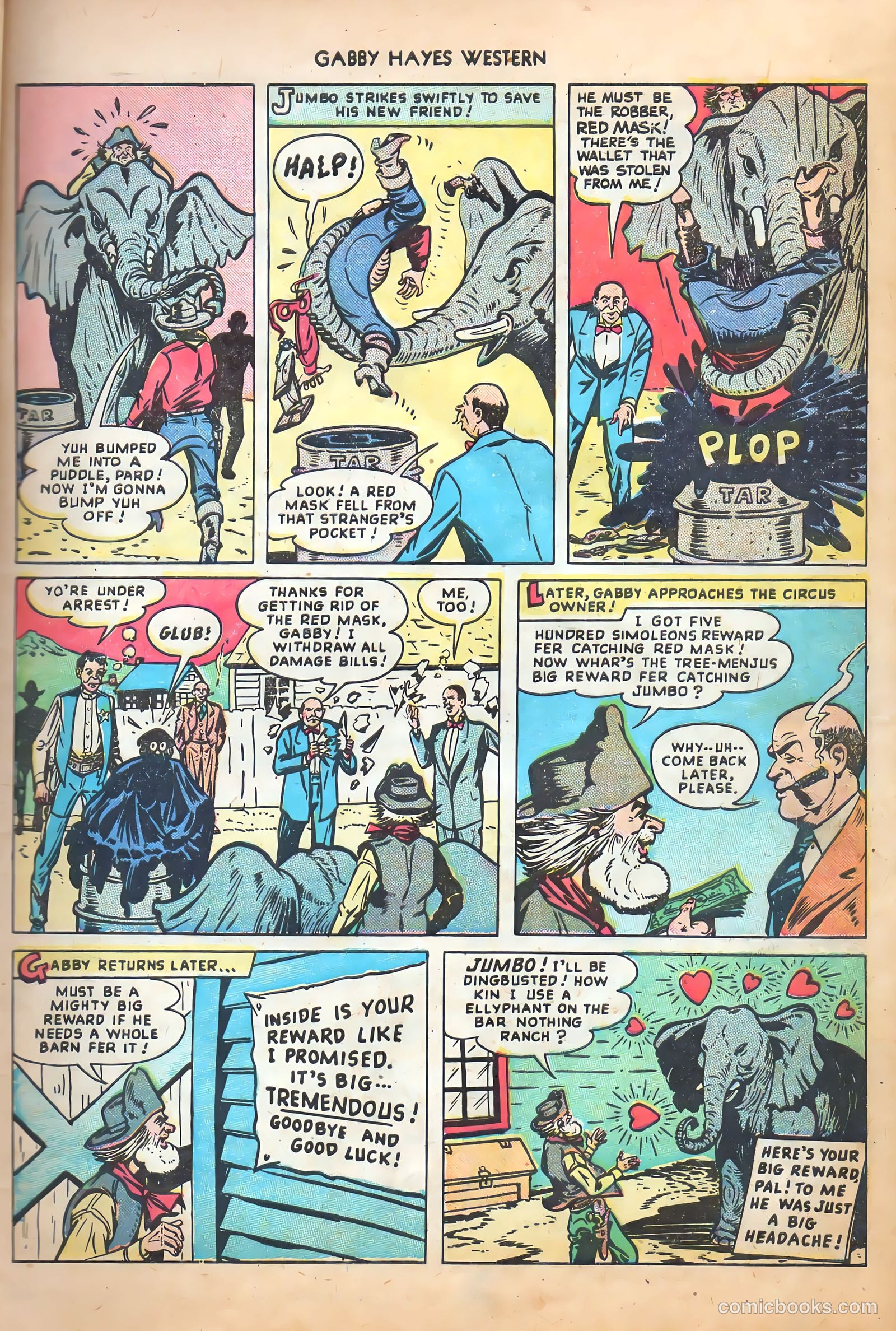 Gabby Hayes Western #7 — page 9 of 36