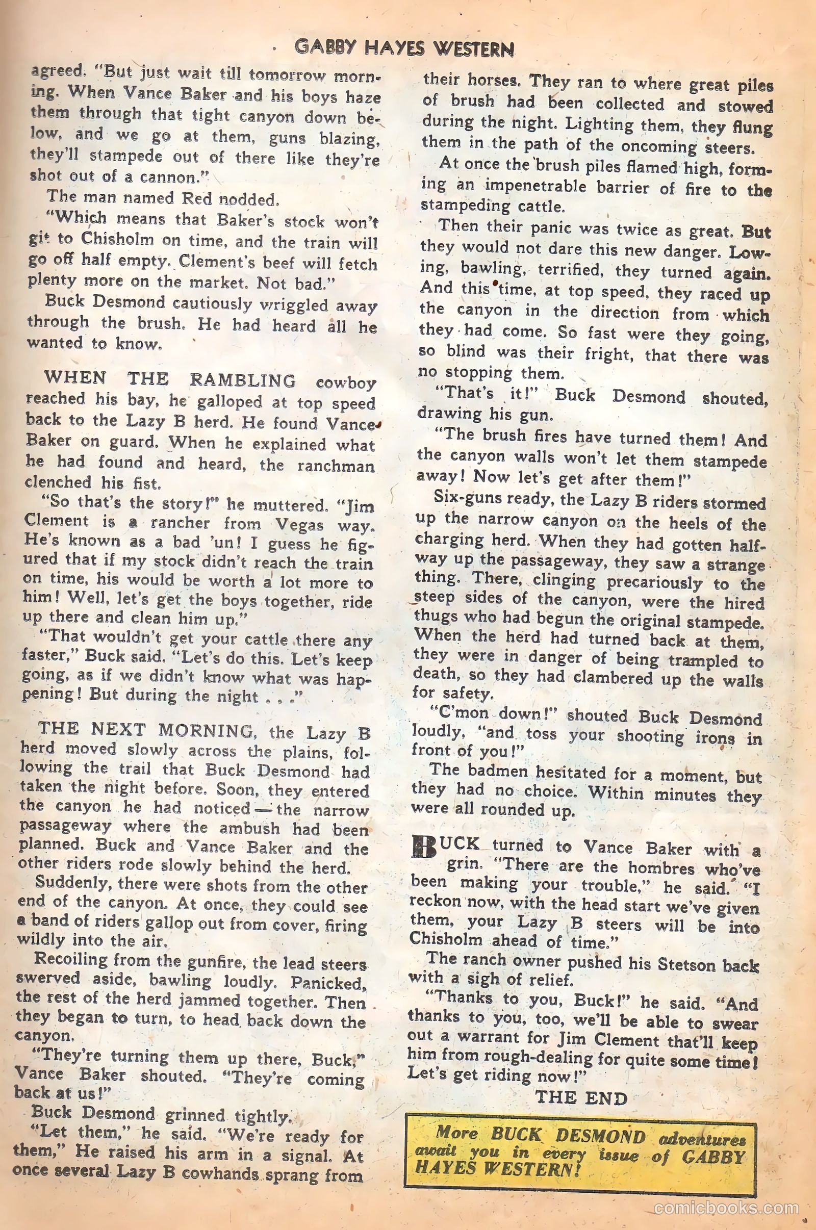 Gabby Hayes Western #7 — page 11 of 36