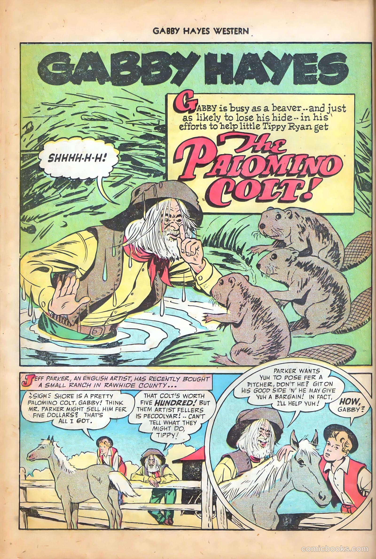Gabby Hayes Western #7 — page 12 of 36