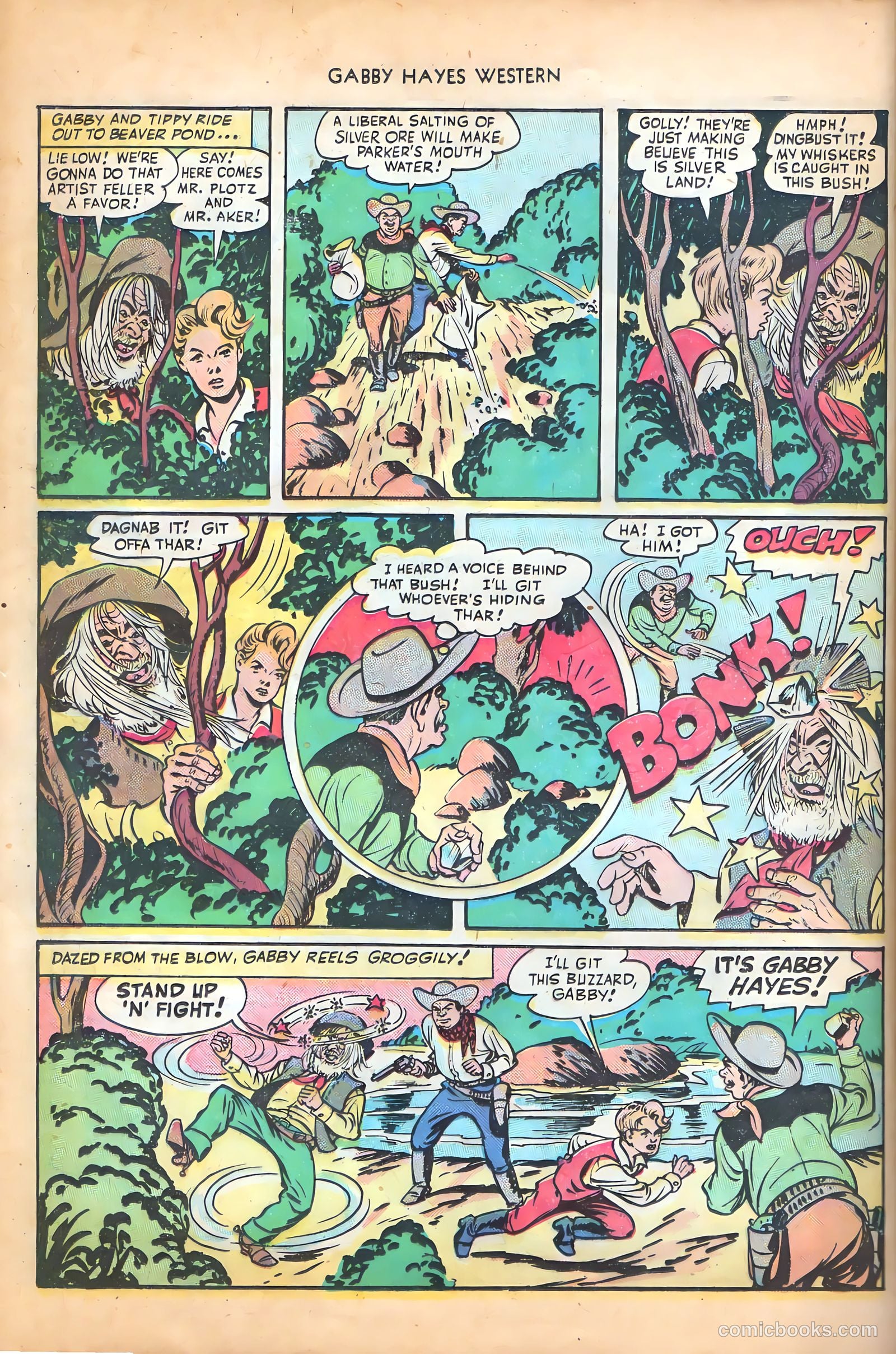 Gabby Hayes Western #7 — page 16 of 36