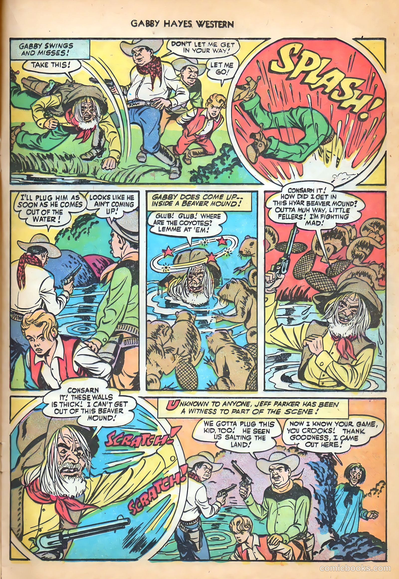 Gabby Hayes Western #7 — page 17 of 36
