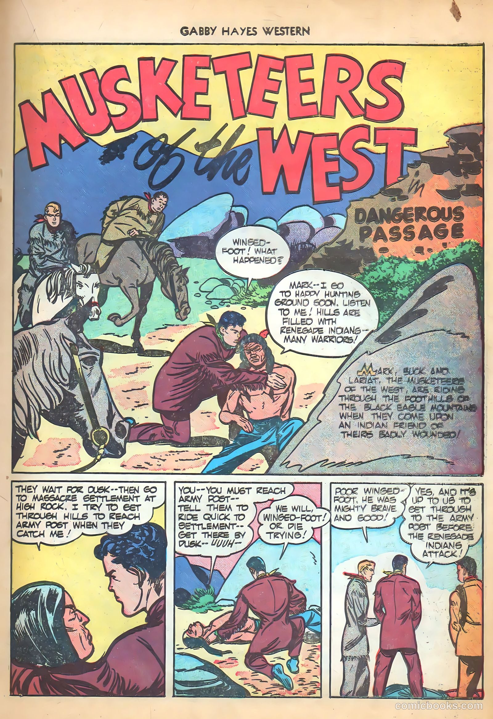 Gabby Hayes Western #7 — page 19 of 36