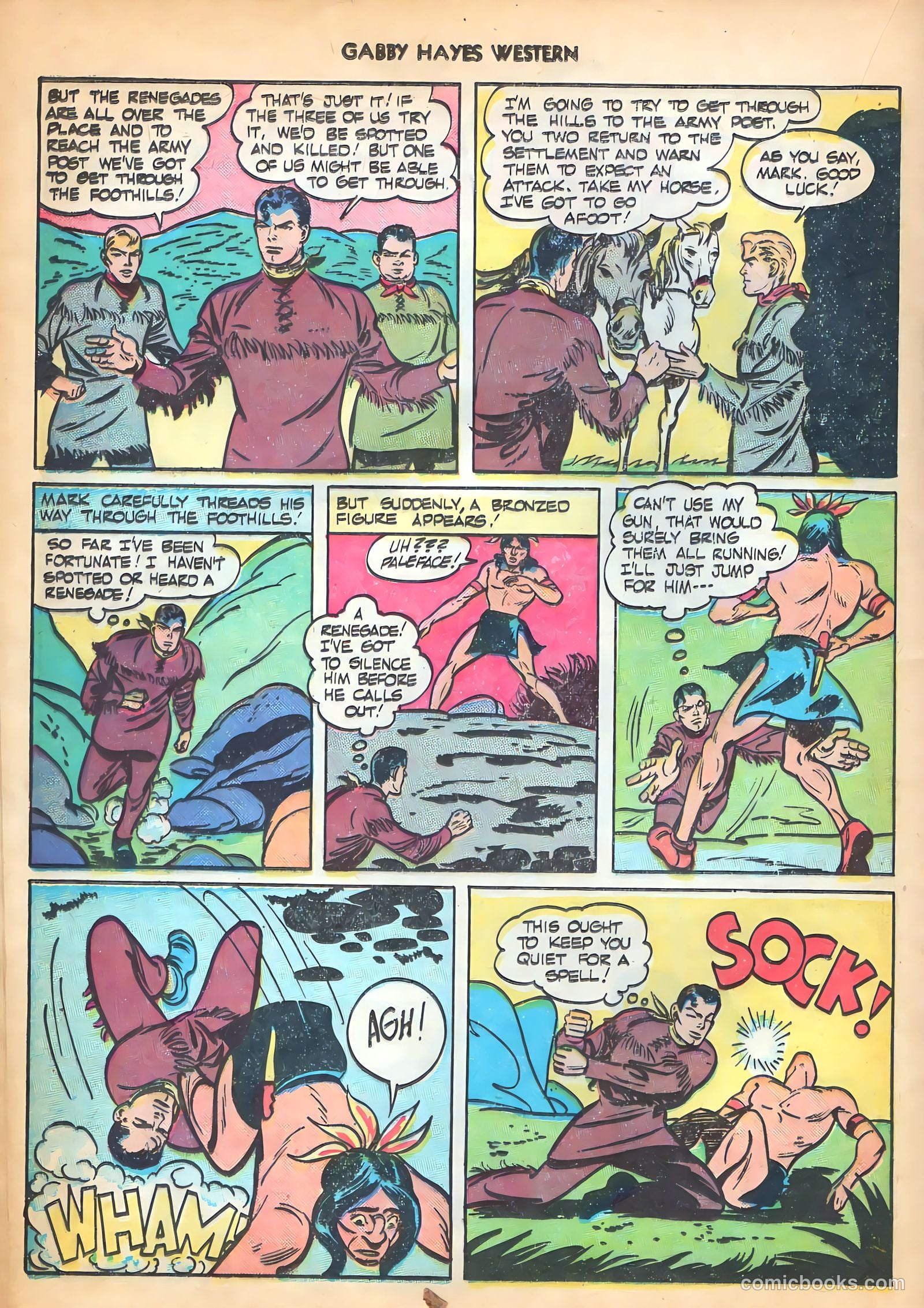 Gabby Hayes Western #7 — page 20 of 36