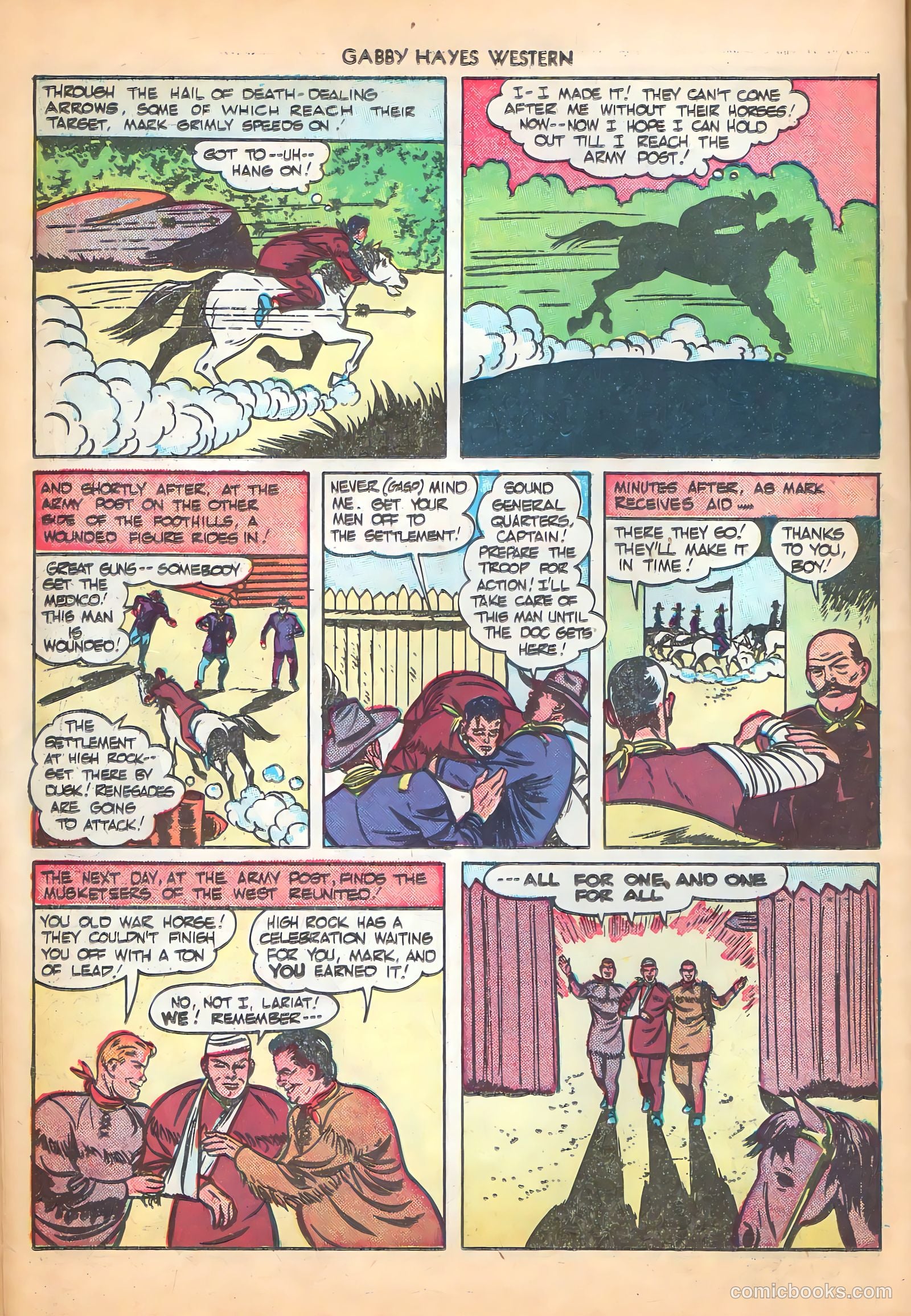 Gabby Hayes Western #7 — page 22 of 36