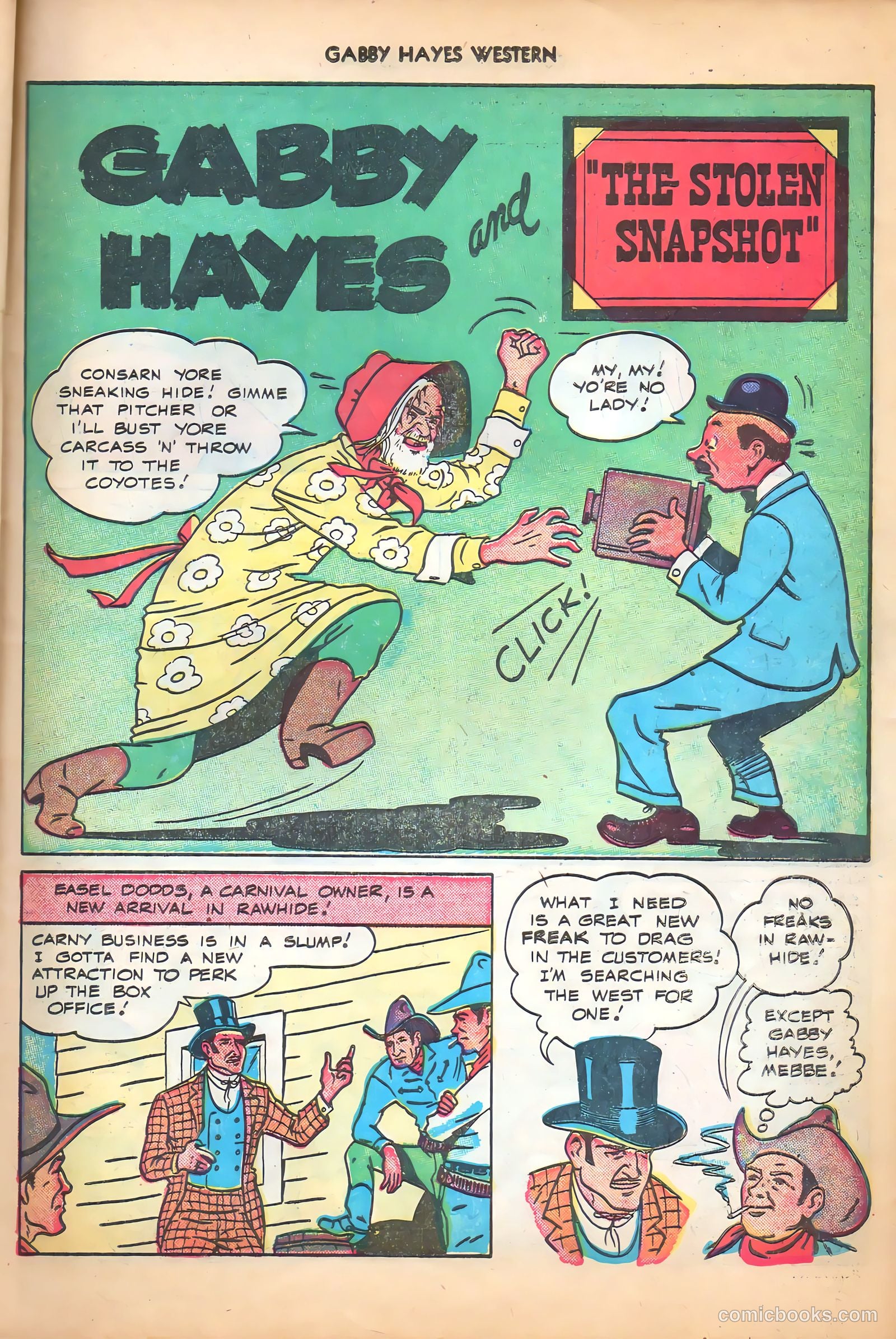 Gabby Hayes Western #7 — page 23 of 36