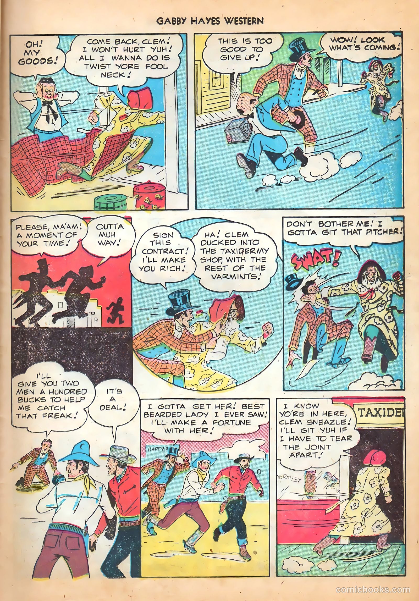 Gabby Hayes Western #7 — page 25 of 36