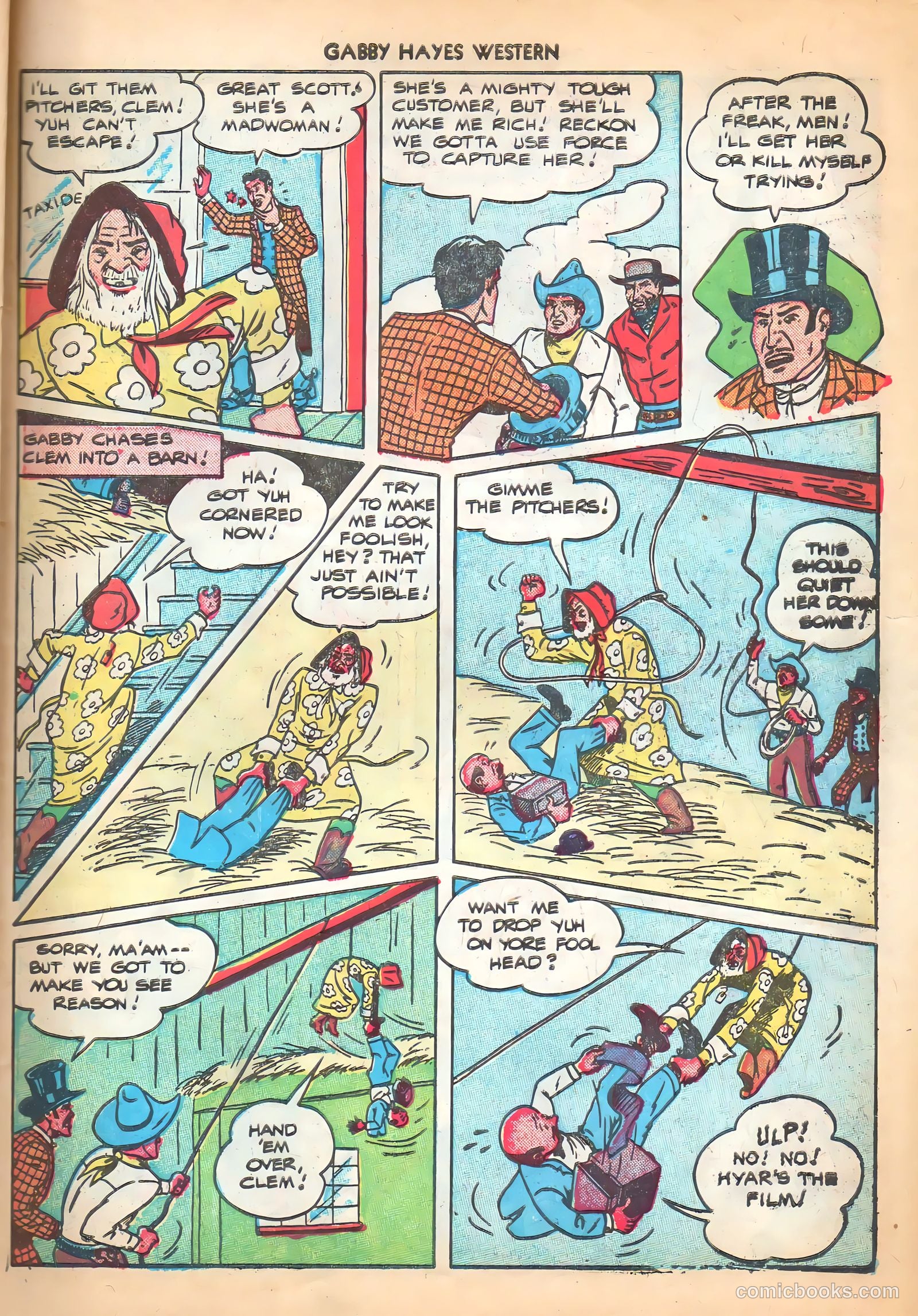Gabby Hayes Western #7 — page 27 of 36