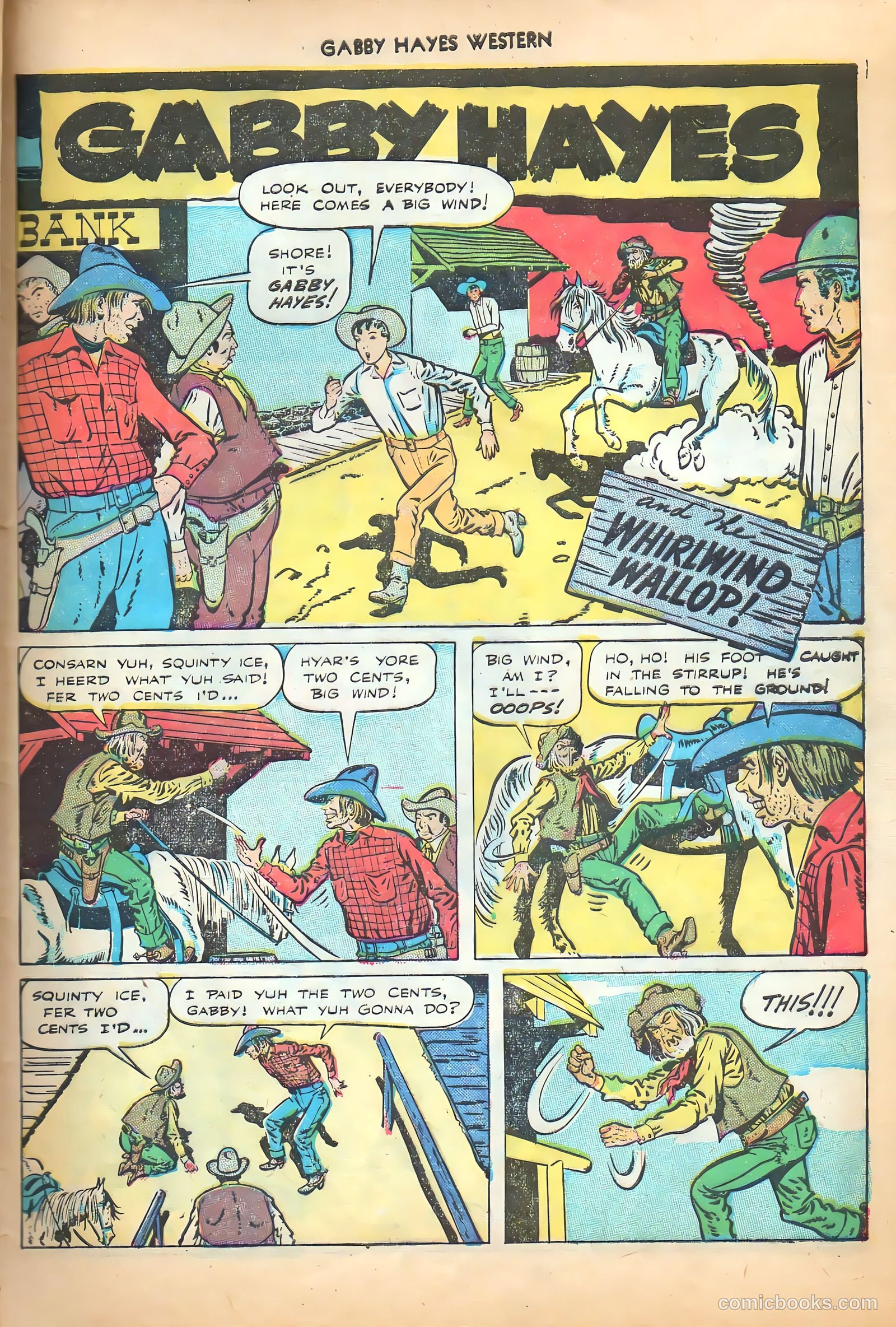 Gabby Hayes Western #7 — page 29 of 36