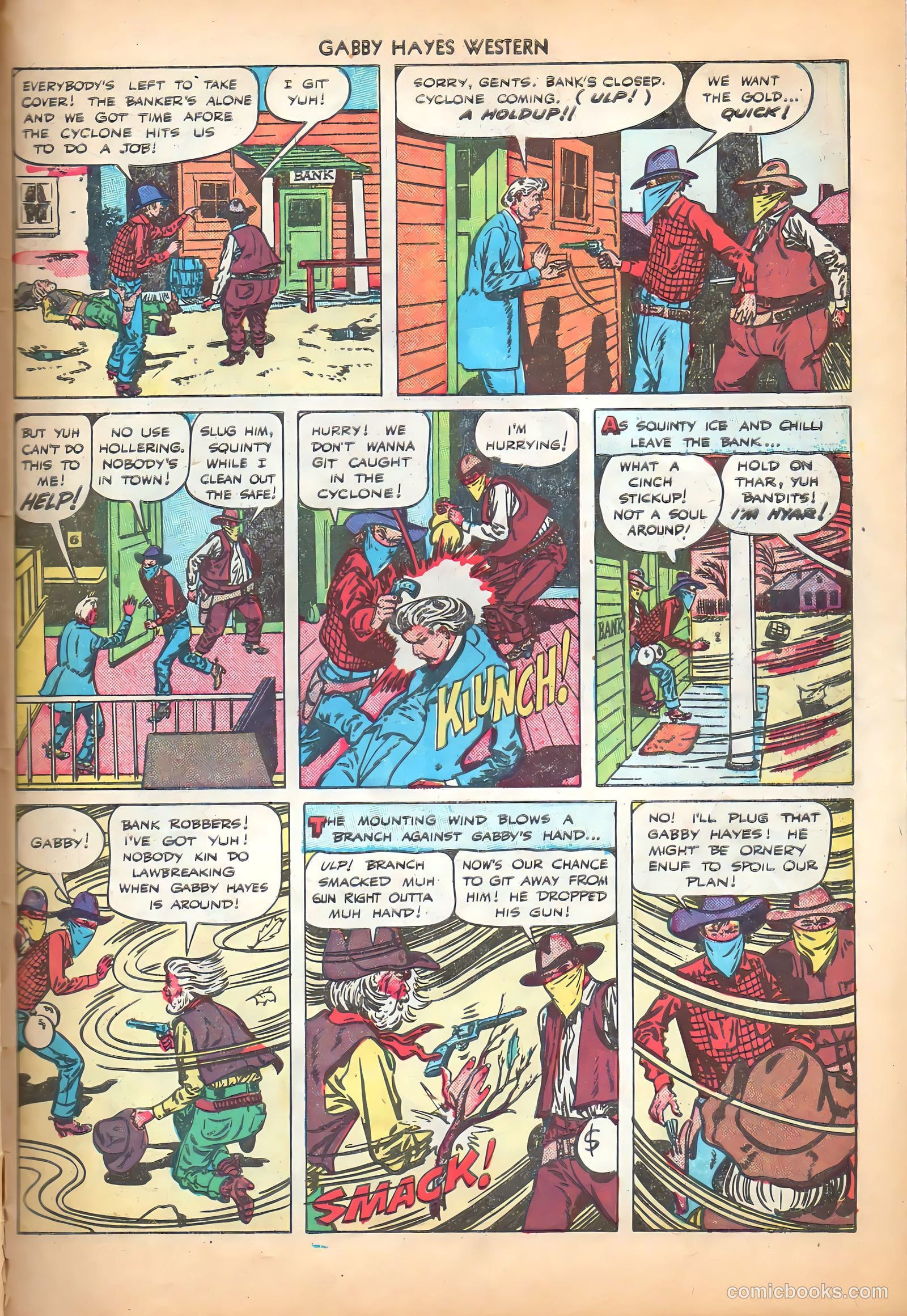 Gabby Hayes Western #7 — page 31 of 36
