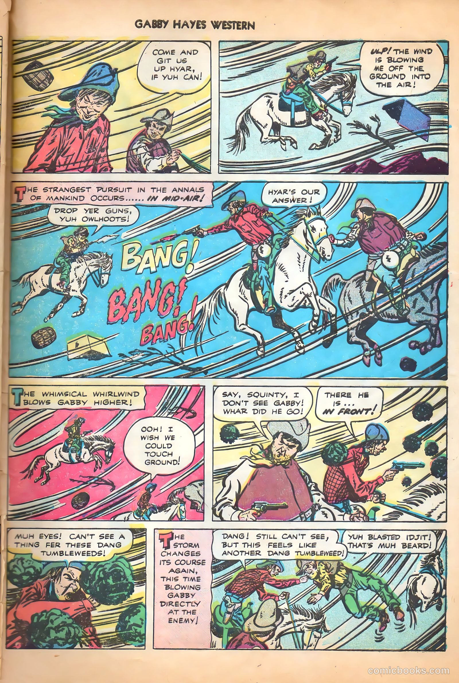 Gabby Hayes Western #7 — page 33 of 36