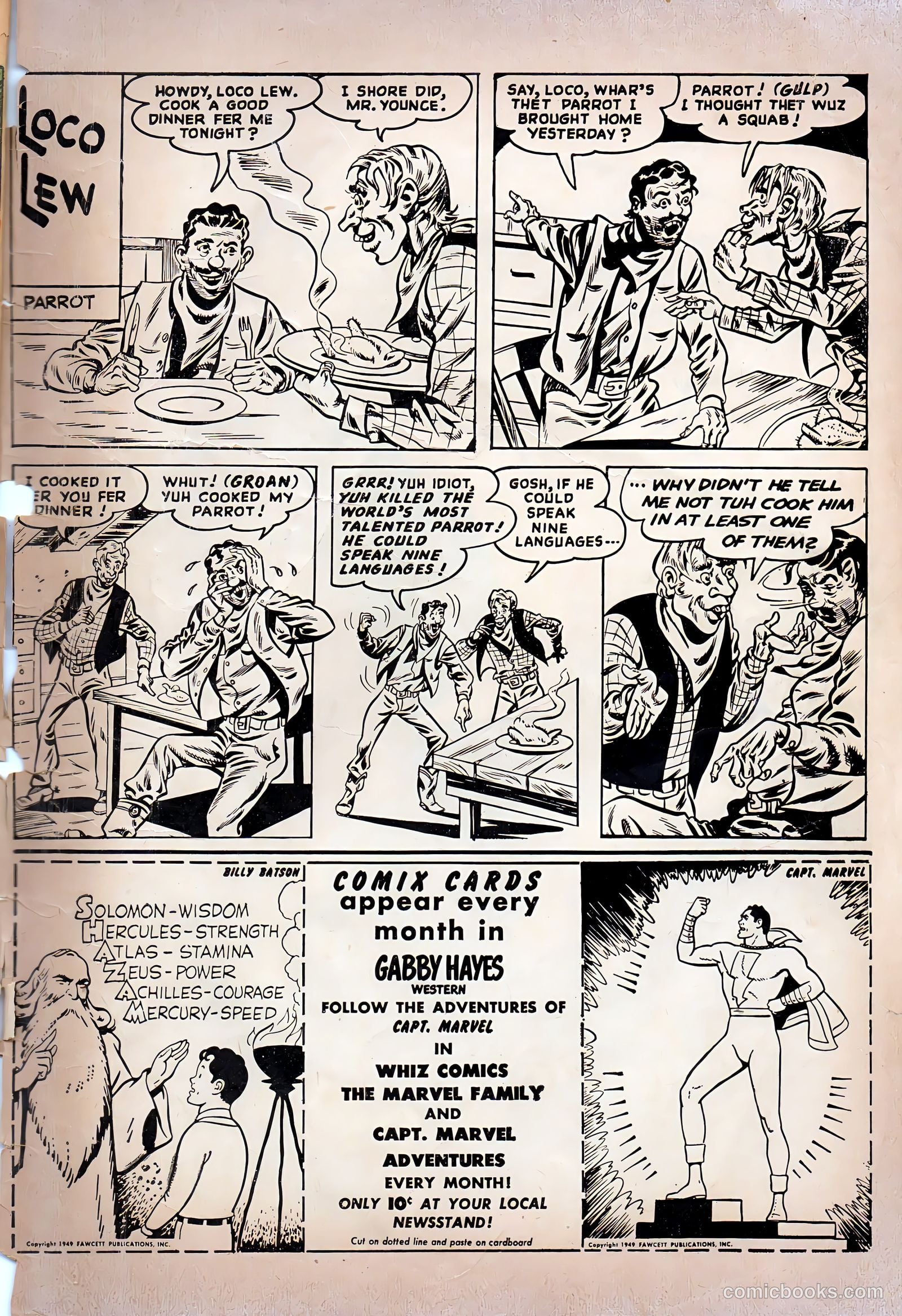 Gabby Hayes Western #7 — page 35 of 36