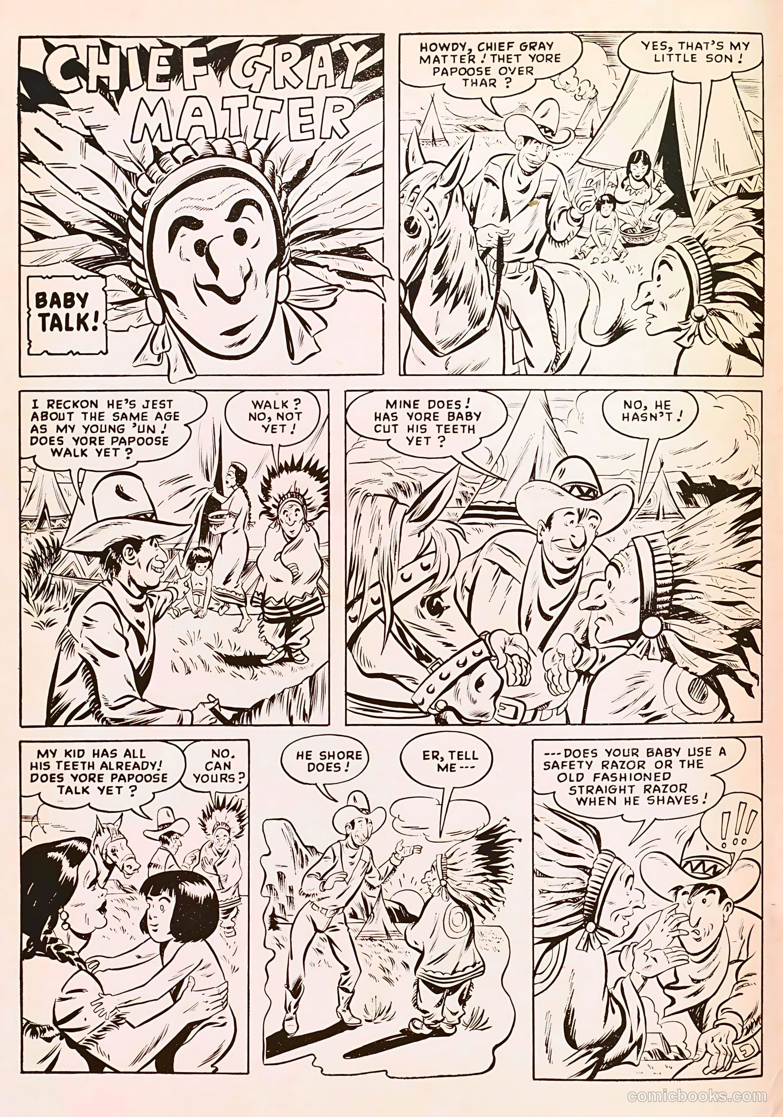 Gabby Hayes Western #8 — page 2 of 36