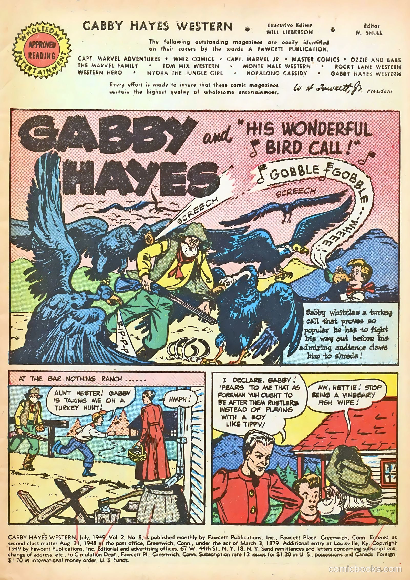Gabby Hayes Western #8 — page 3 of 36