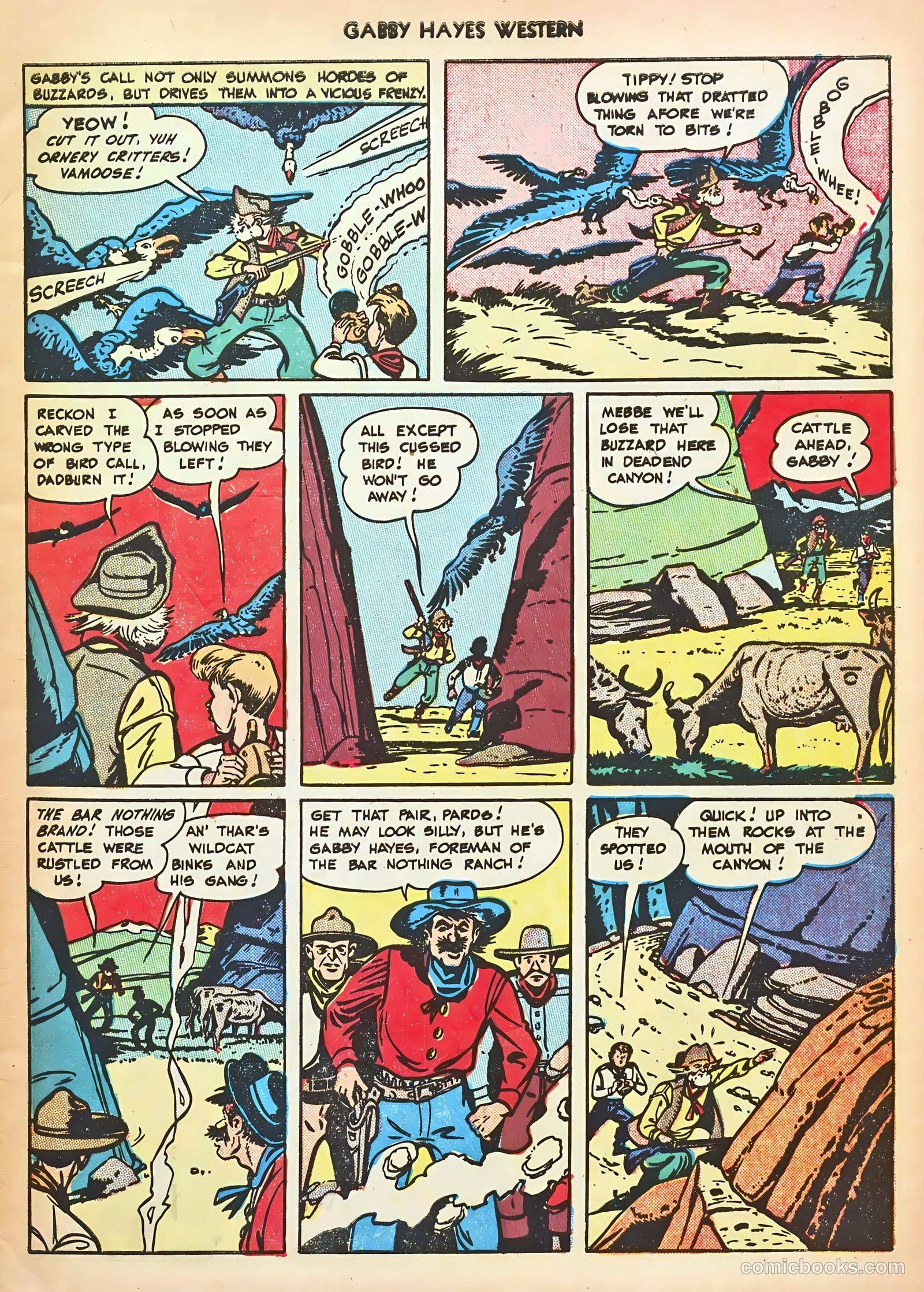 Gabby Hayes Western #8 — page 5 of 36