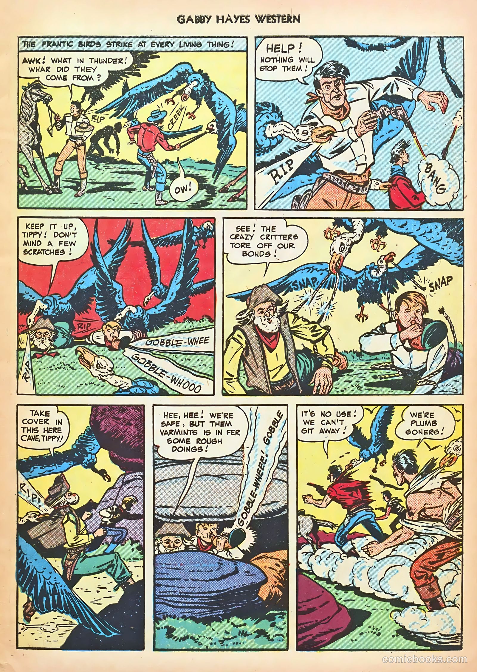 Gabby Hayes Western #8 — page 9 of 36