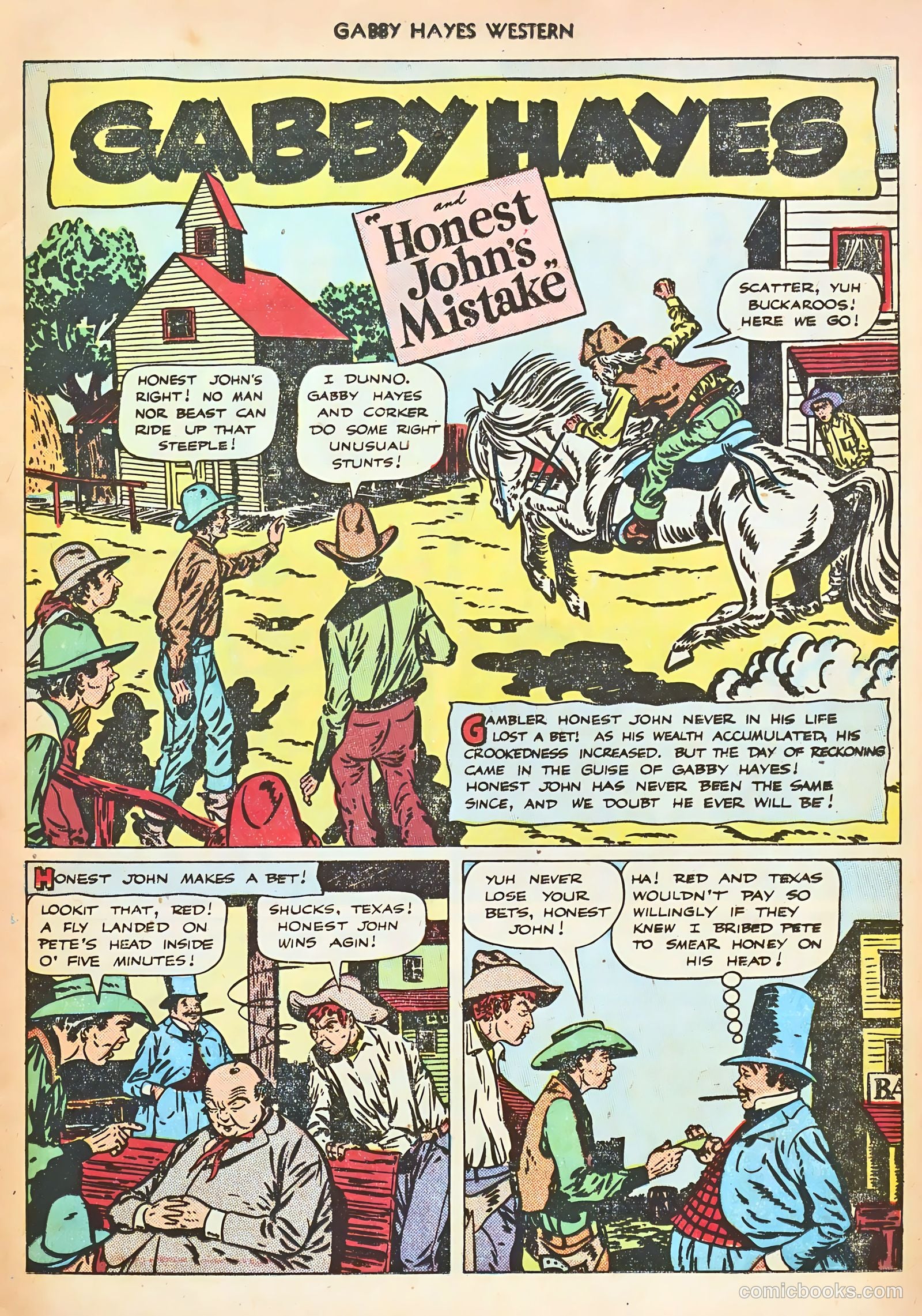 Gabby Hayes Western #8 — page 13 of 36