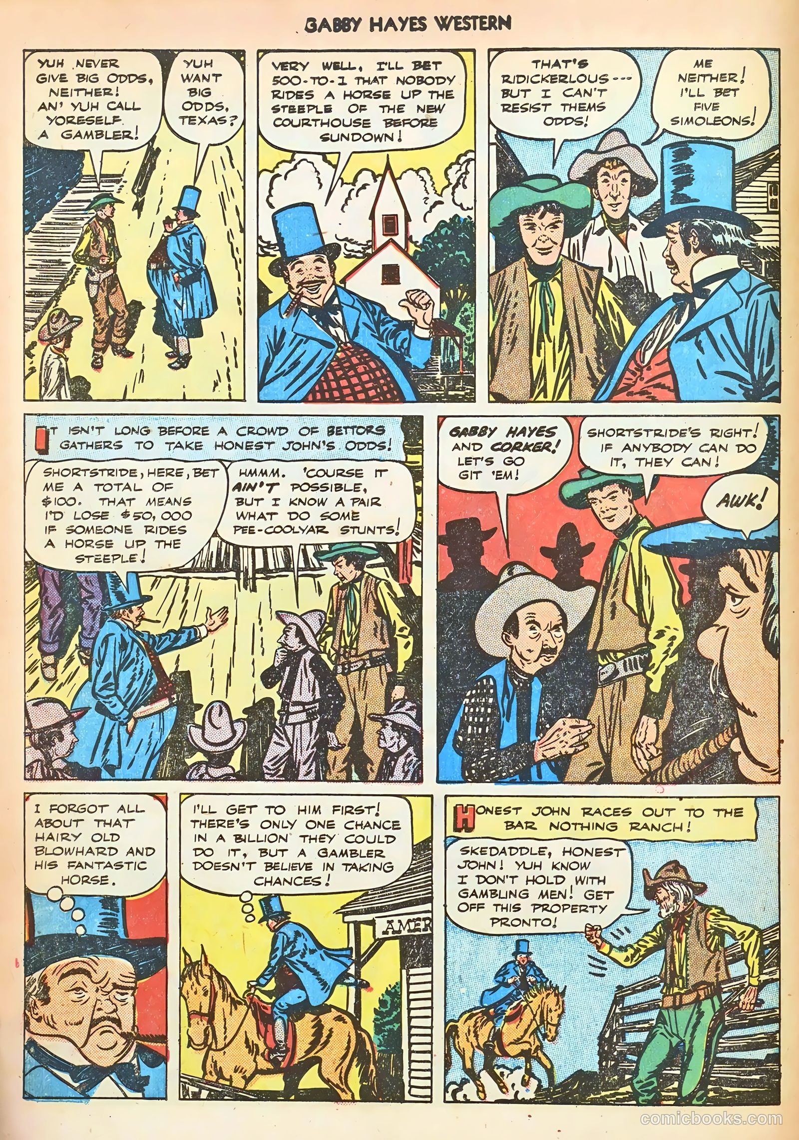 Gabby Hayes Western #8 — page 14 of 36