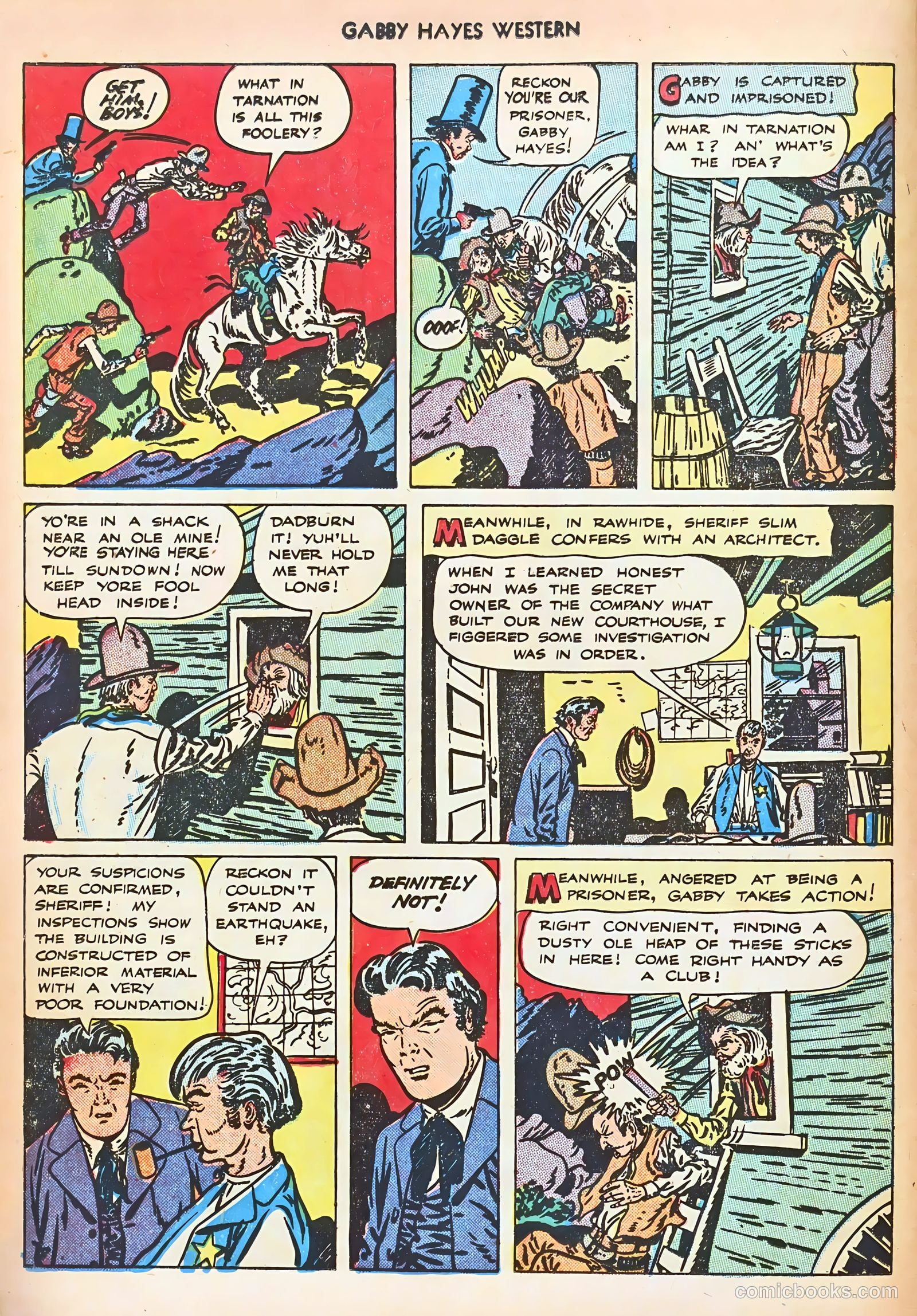 Gabby Hayes Western #8 — page 16 of 36
