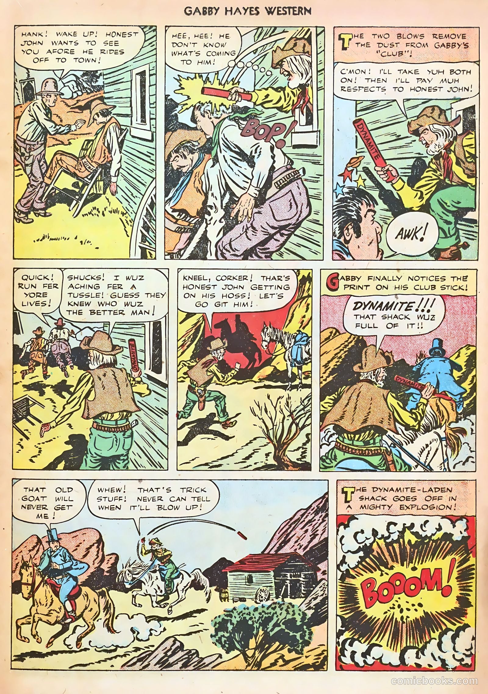 Gabby Hayes Western #8 — page 17 of 36