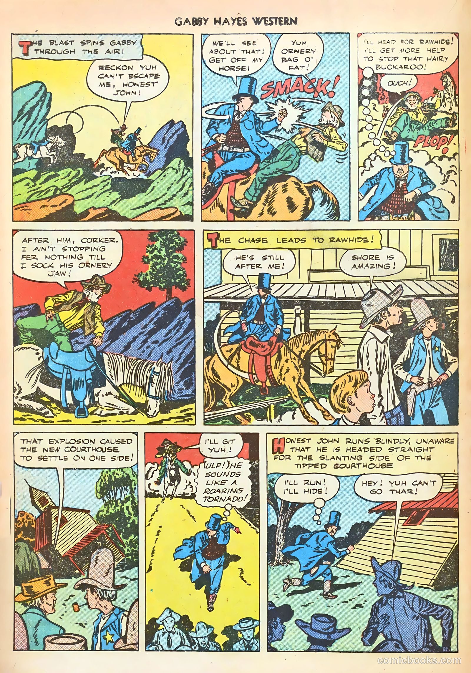 Gabby Hayes Western #8 — page 18 of 36