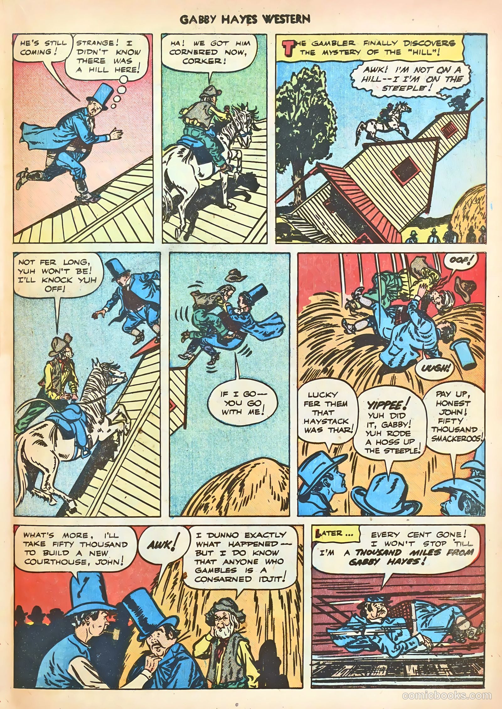 Gabby Hayes Western #8 — page 19 of 36