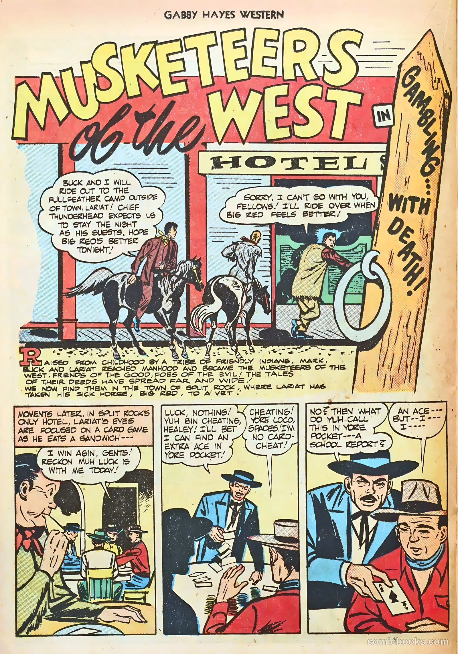 Gabby Hayes Western #8 — page 20 of 36