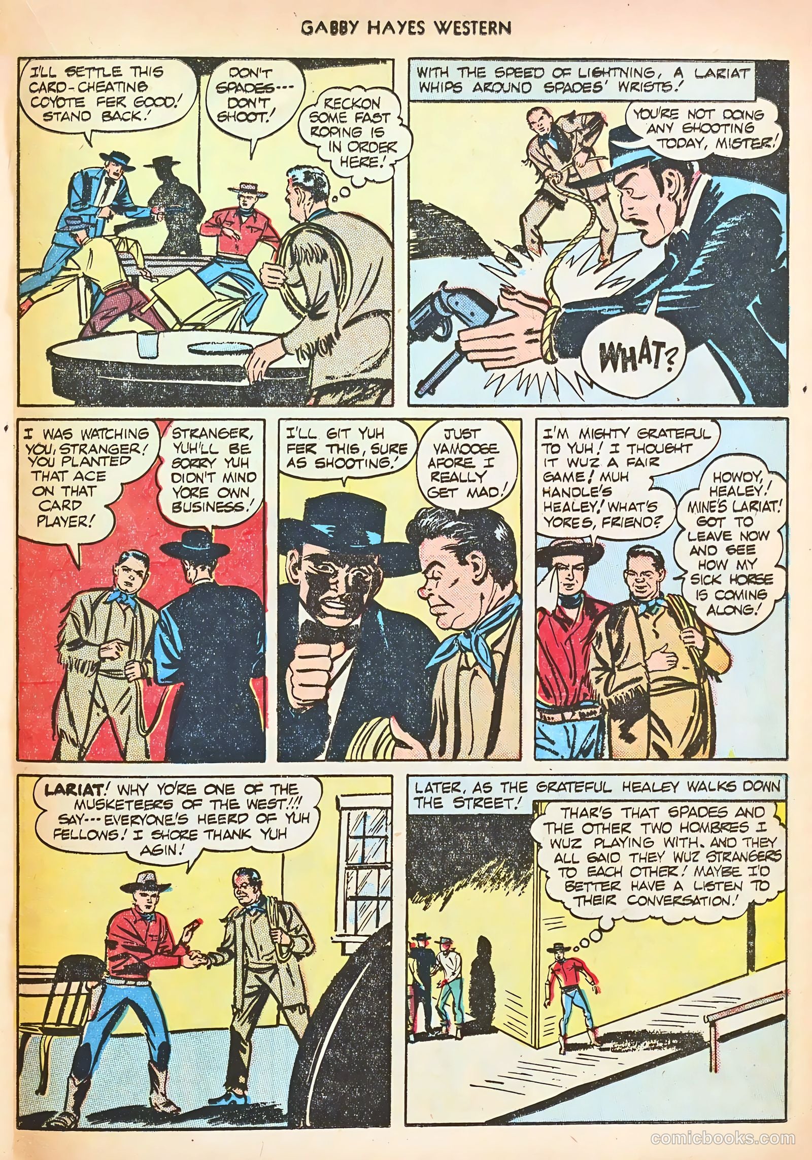 Gabby Hayes Western #8 — page 21 of 36