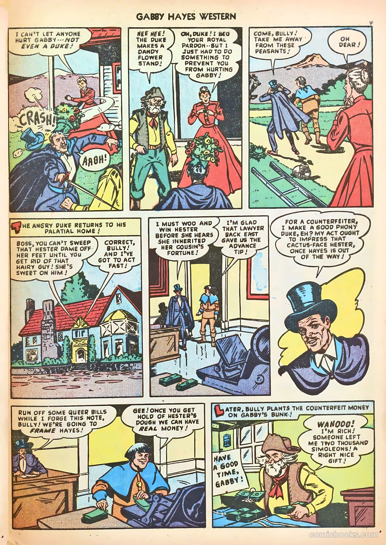Gabby Hayes Western #8 — page 27 of 36