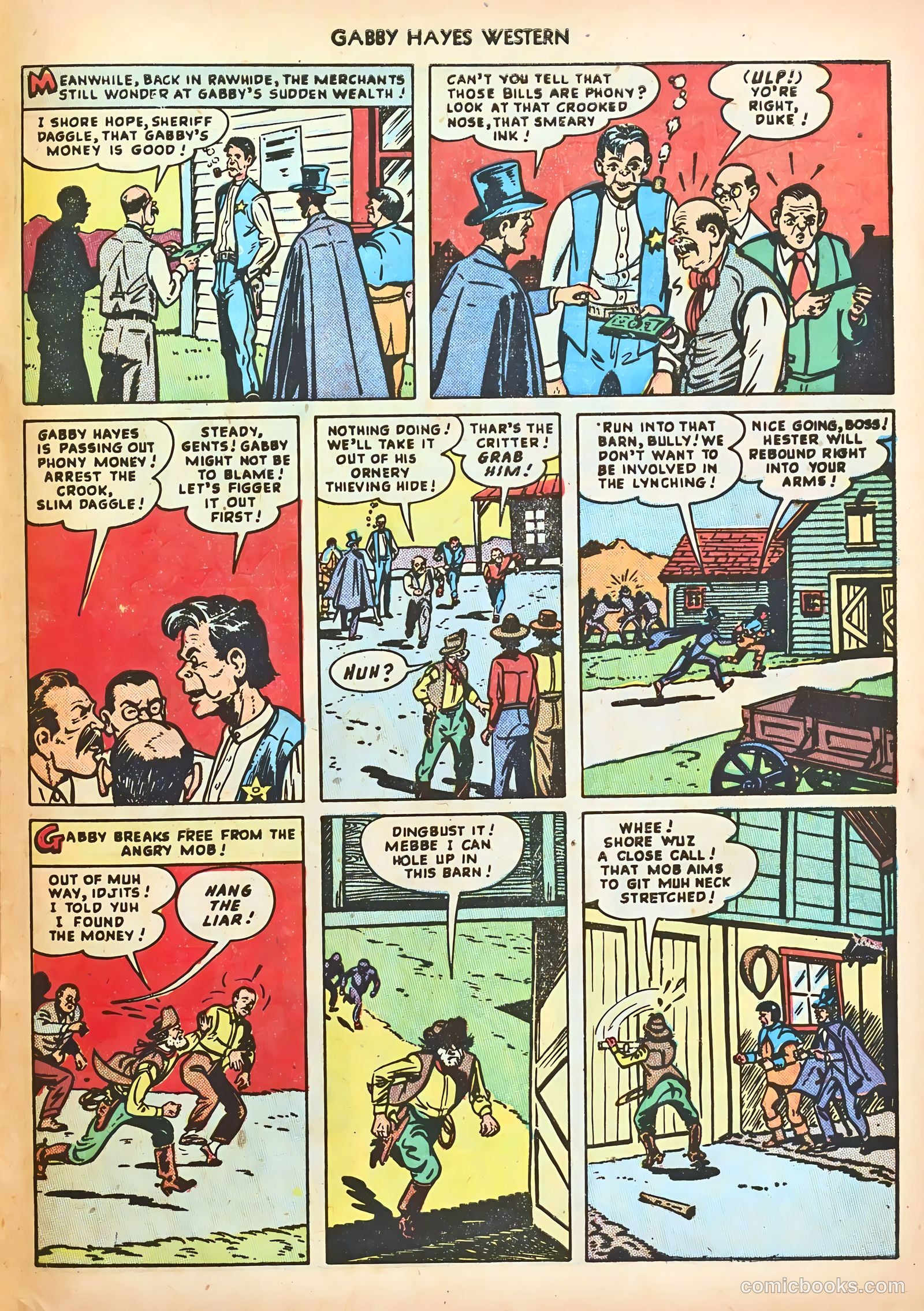 Gabby Hayes Western #8 — page 29 of 36