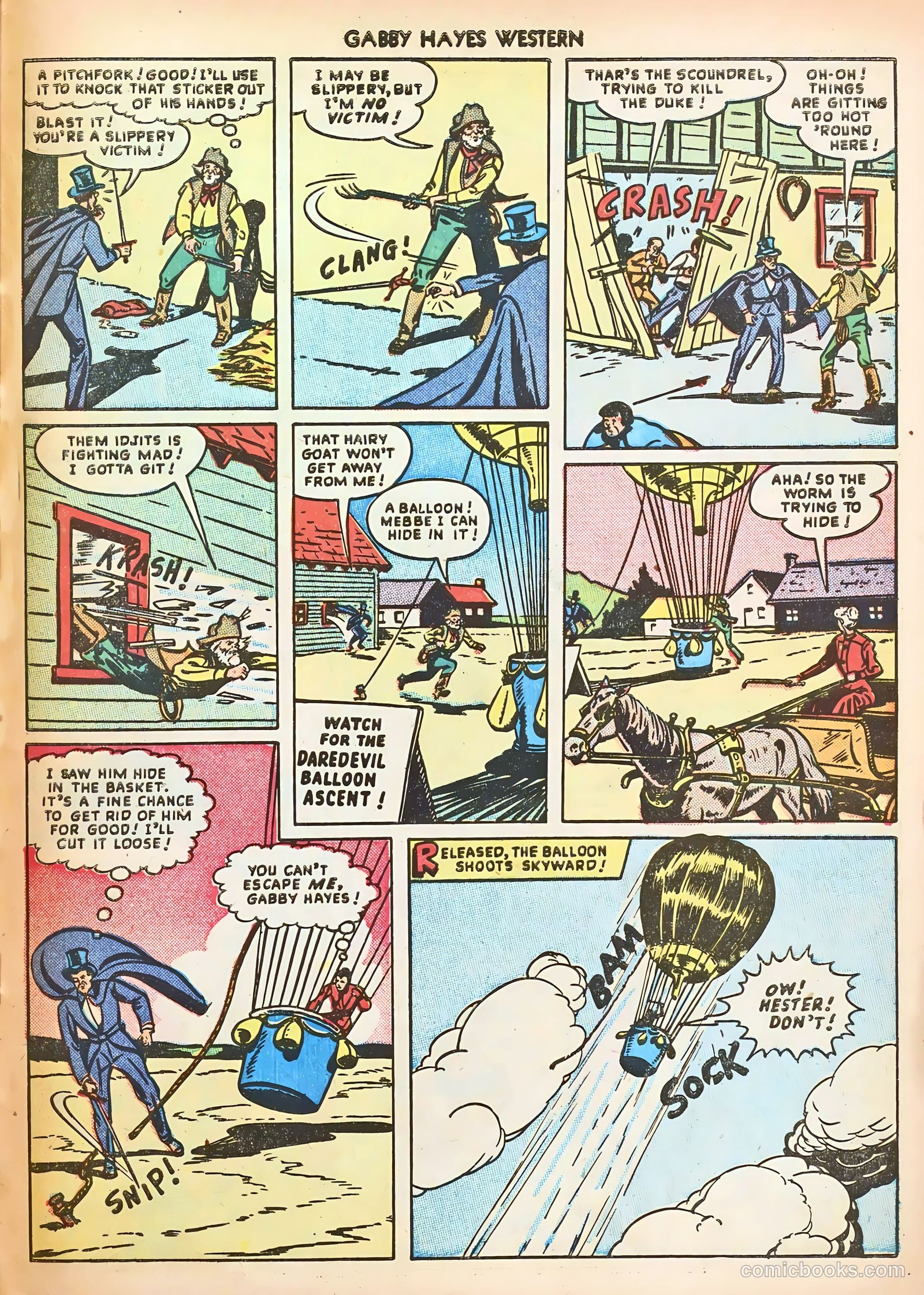 Gabby Hayes Western #8 — page 31 of 36