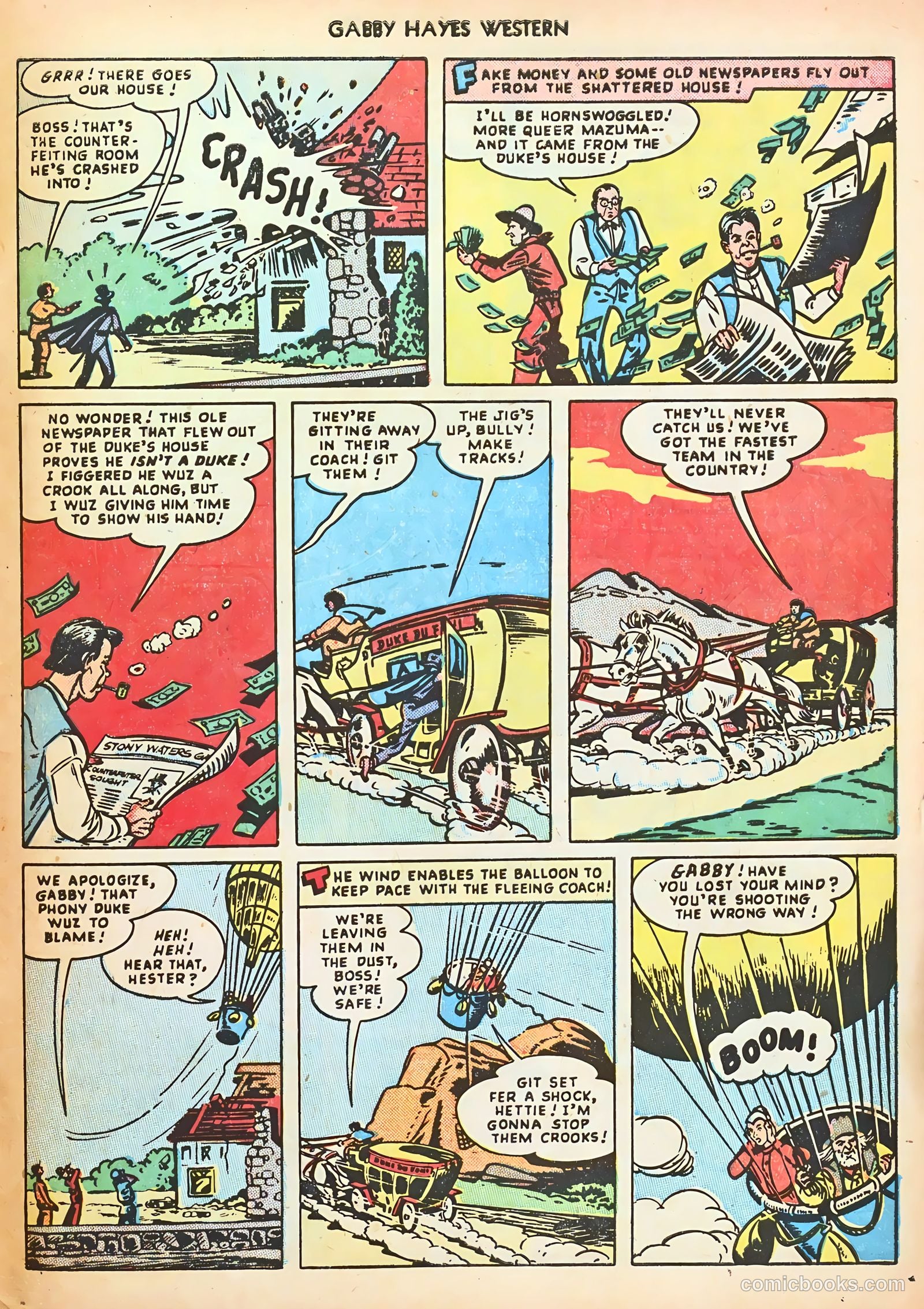 Gabby Hayes Western #8 — page 33 of 36