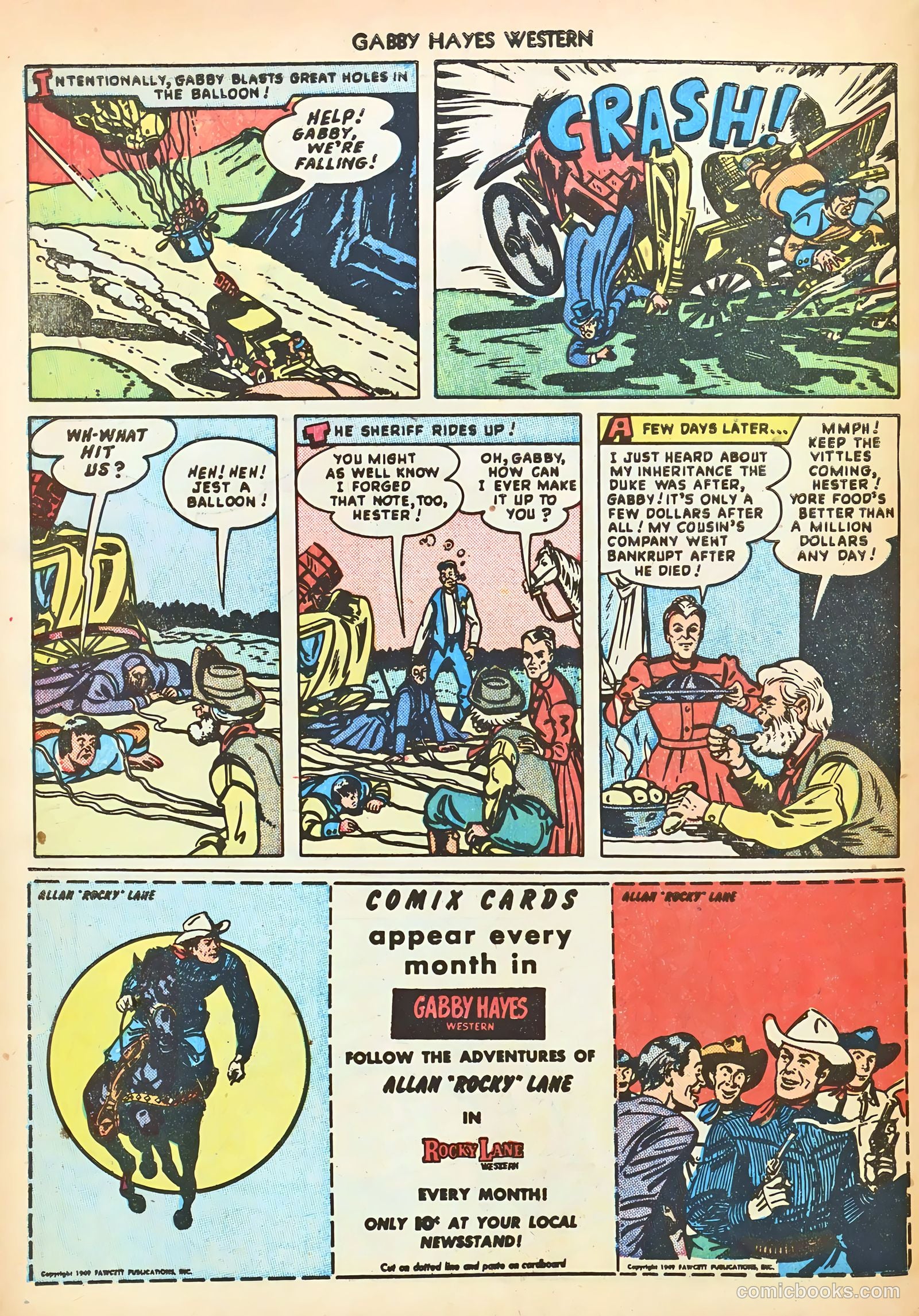 Gabby Hayes Western #8 — page 34 of 36