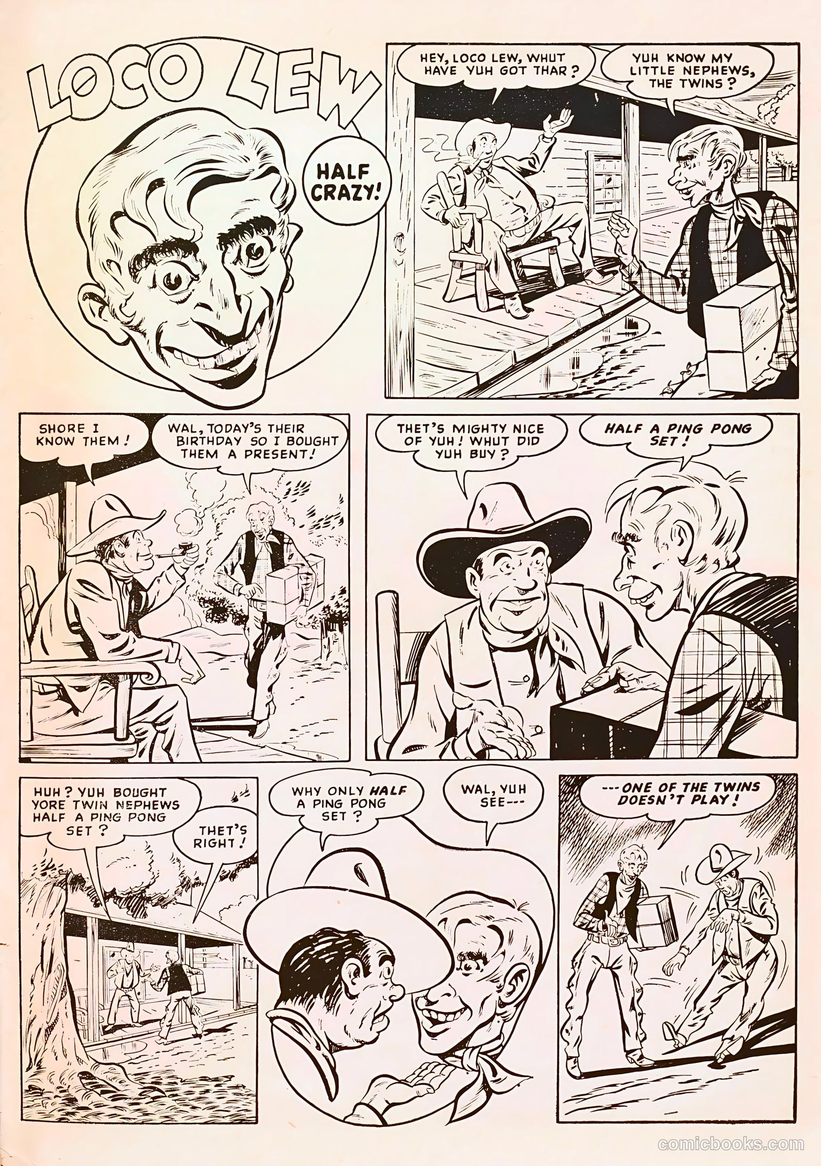 Gabby Hayes Western #8 — page 35 of 36
