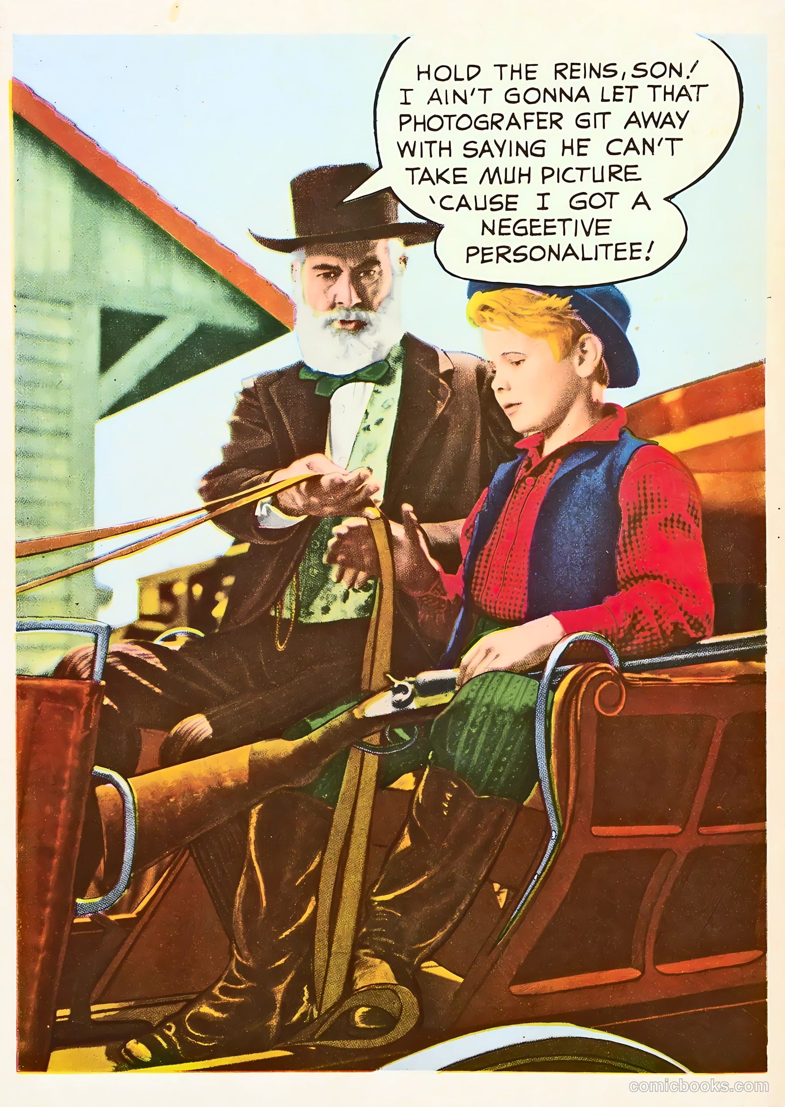 Gabby Hayes Western #8 — page 36 of 36