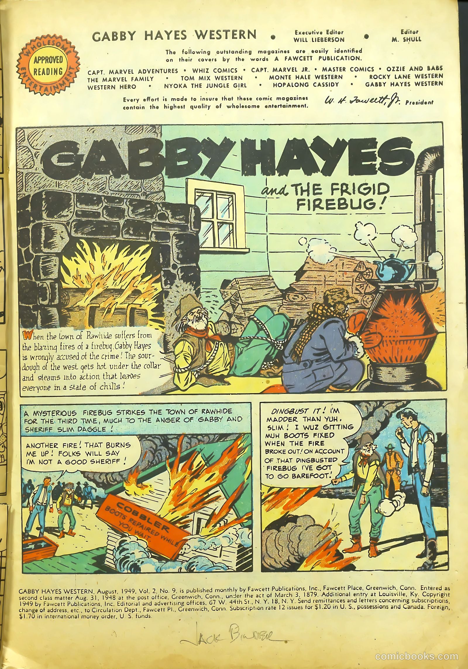 Gabby Hayes Western #9 — page 3 of 36