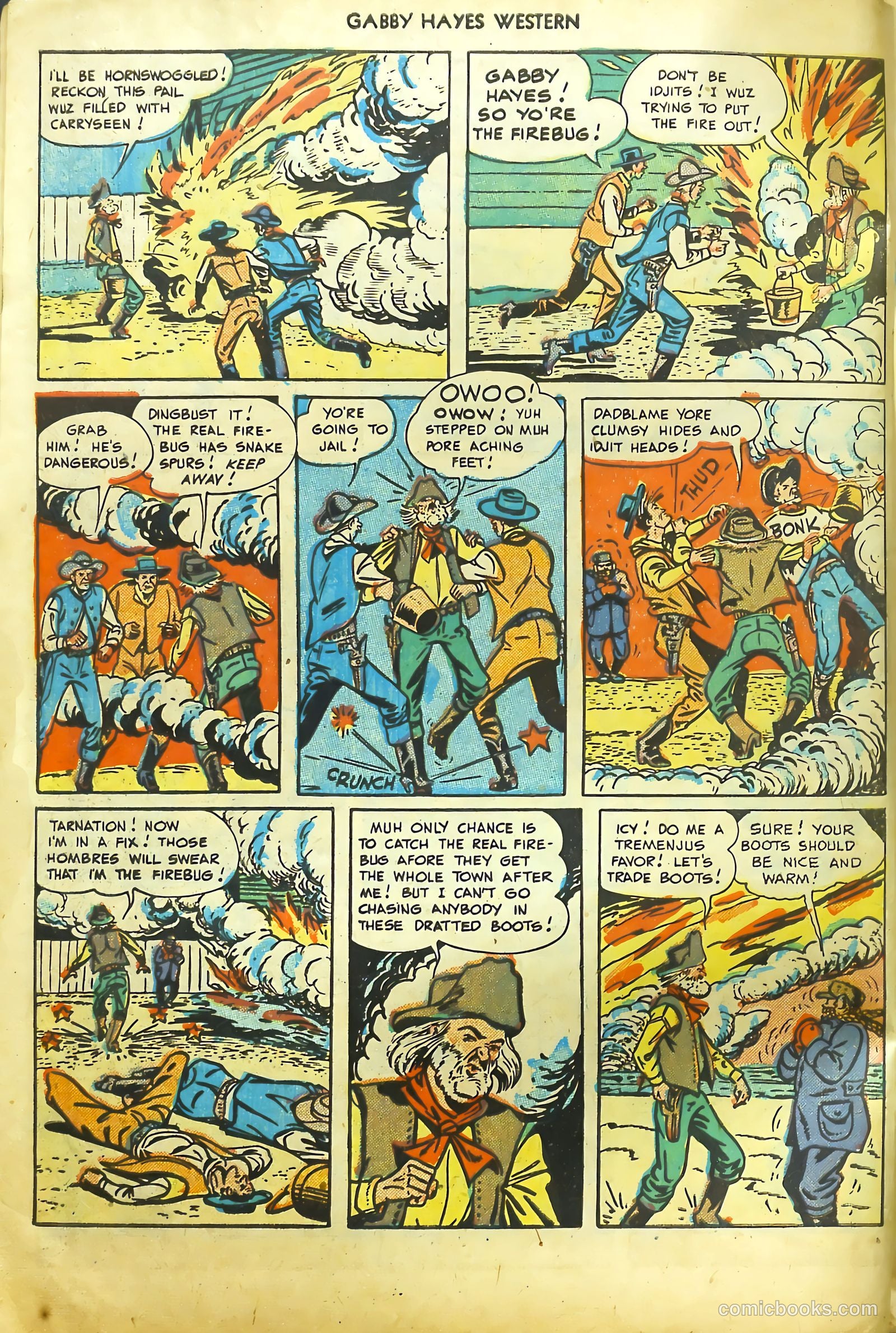 Gabby Hayes Western #9 — page 6 of 36