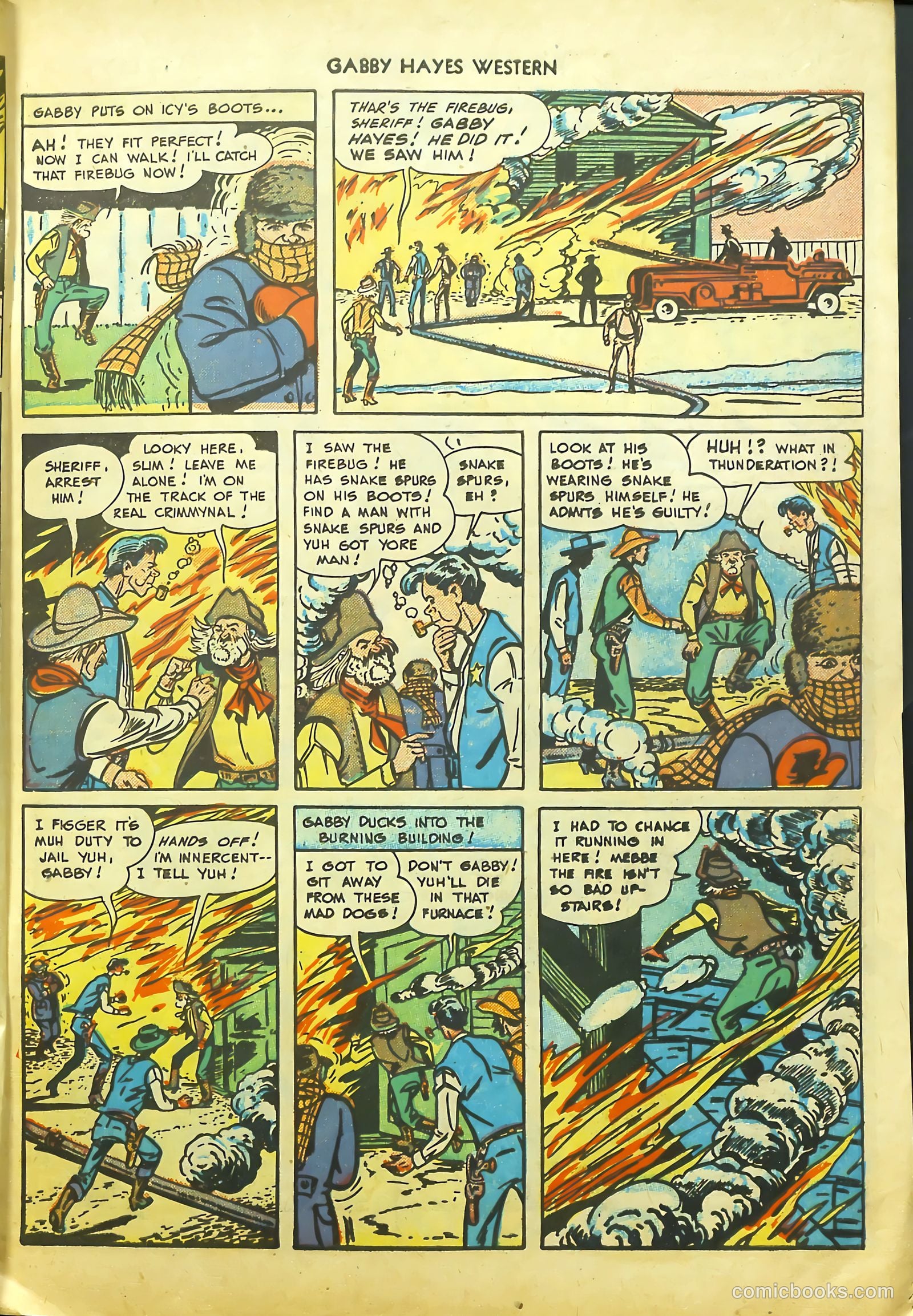 Gabby Hayes Western #9 — page 7 of 36