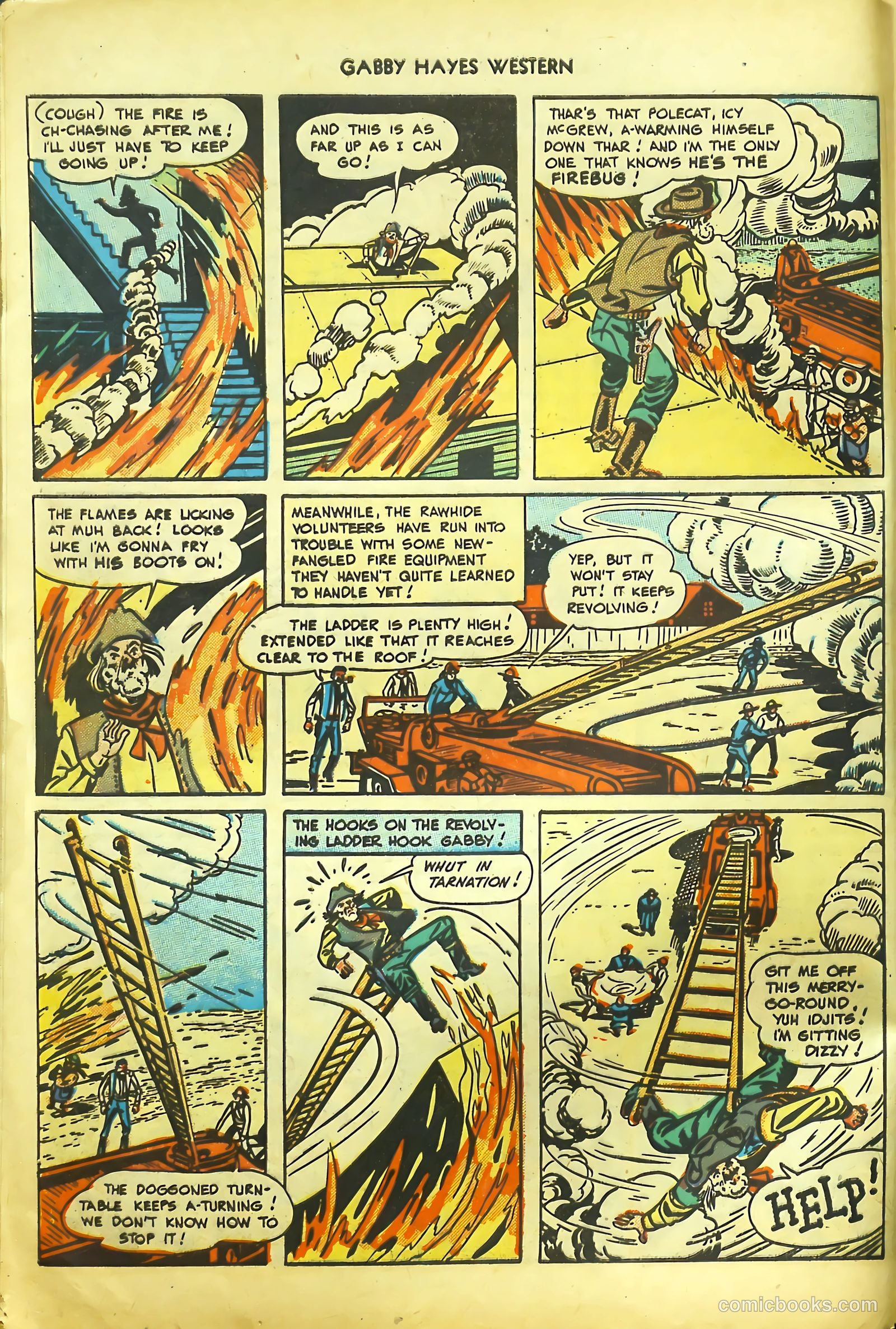Gabby Hayes Western #9 — page 8 of 36