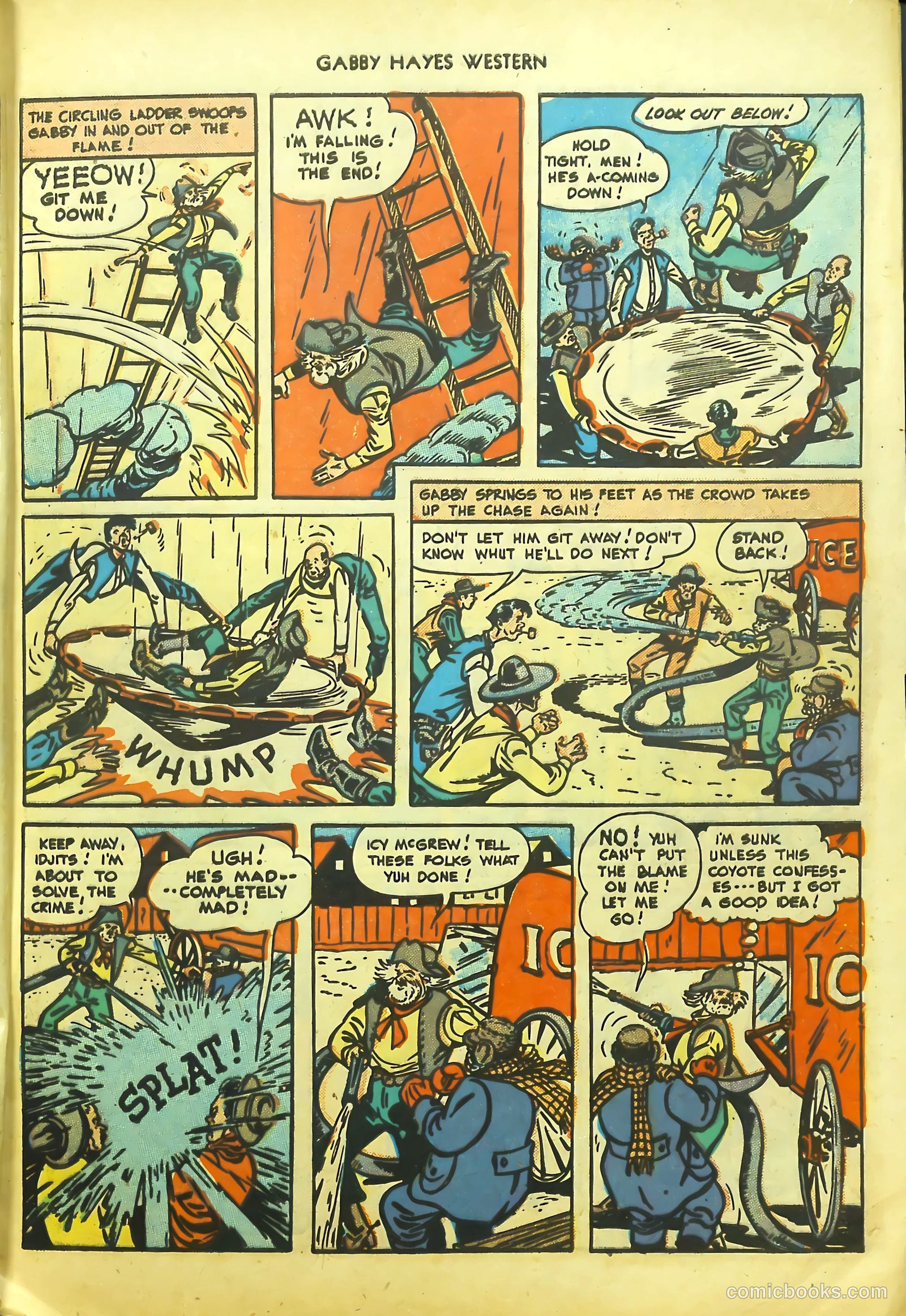 Gabby Hayes Western #9 — page 9 of 36