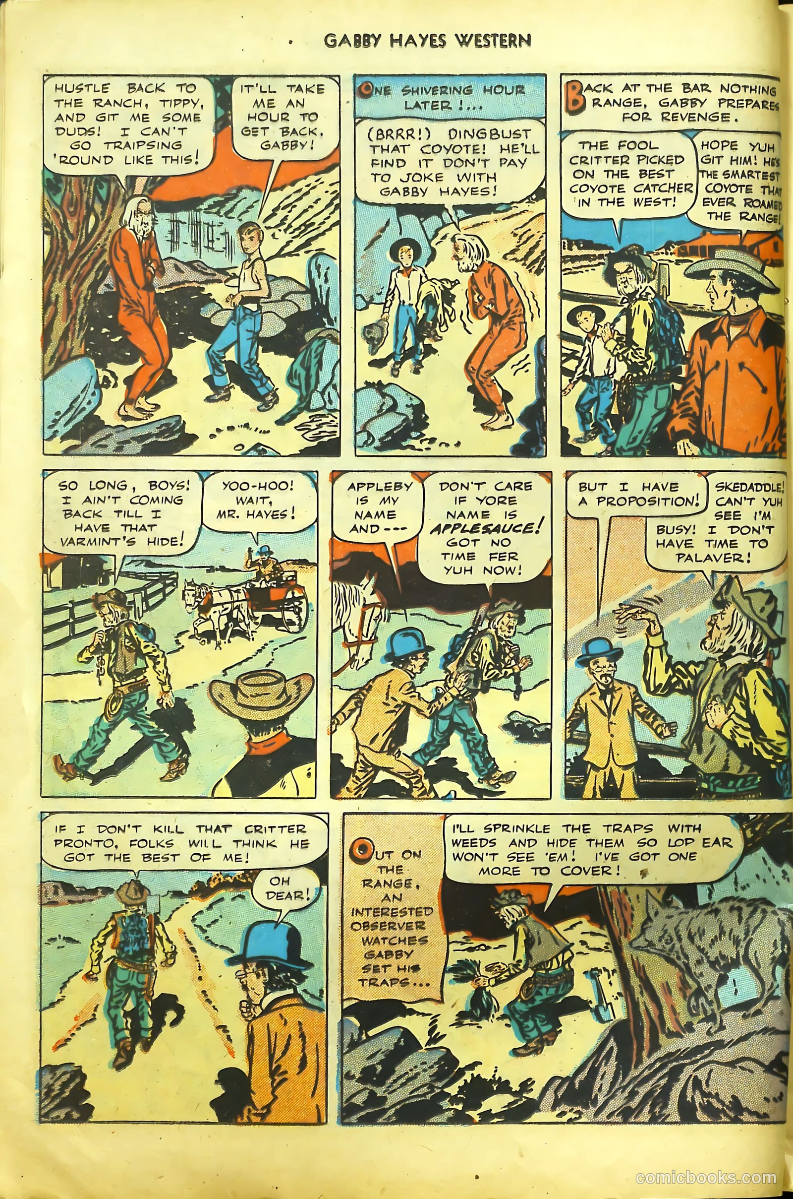 Gabby Hayes Western #9 — page 12 of 36