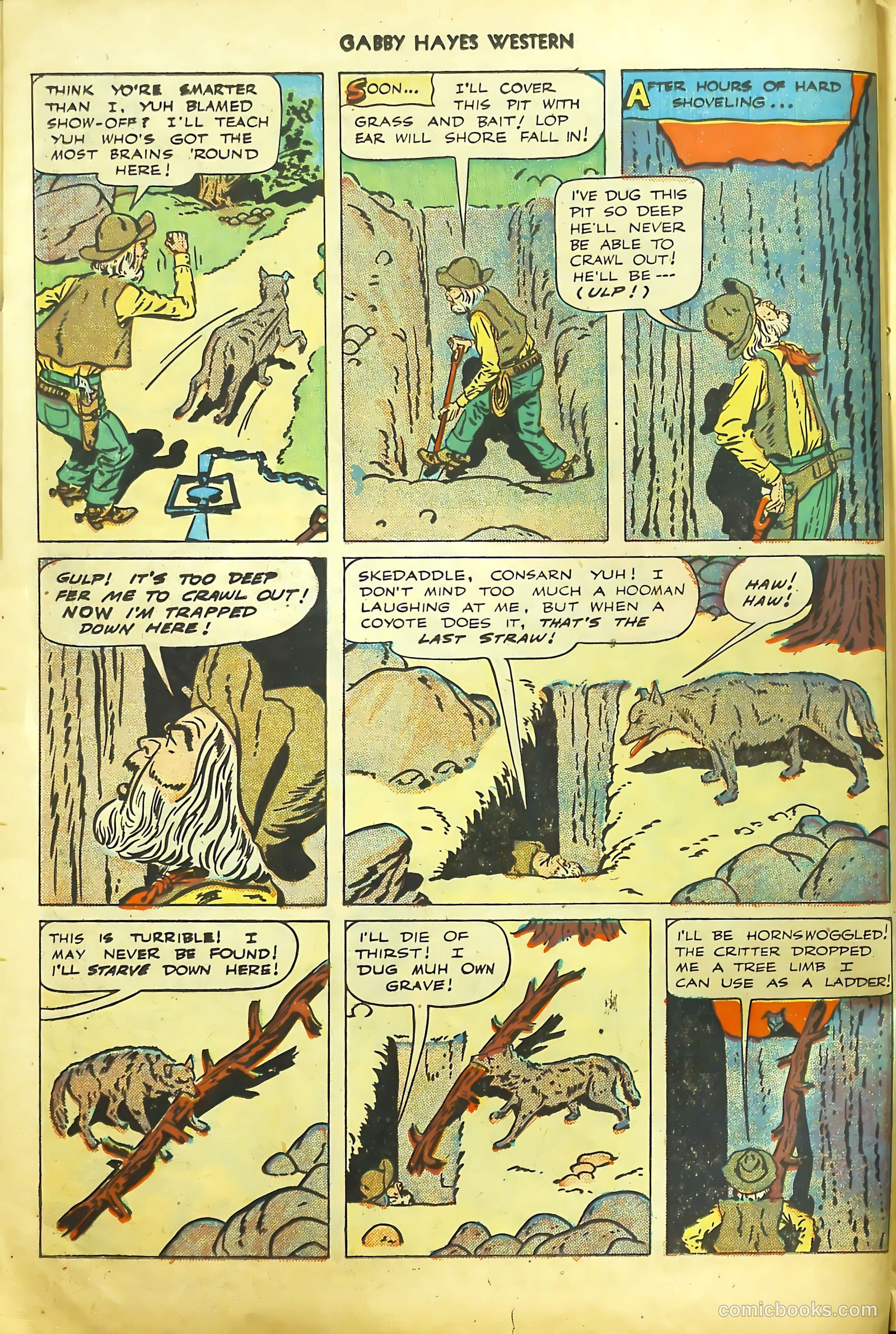 Gabby Hayes Western #9 — page 14 of 36