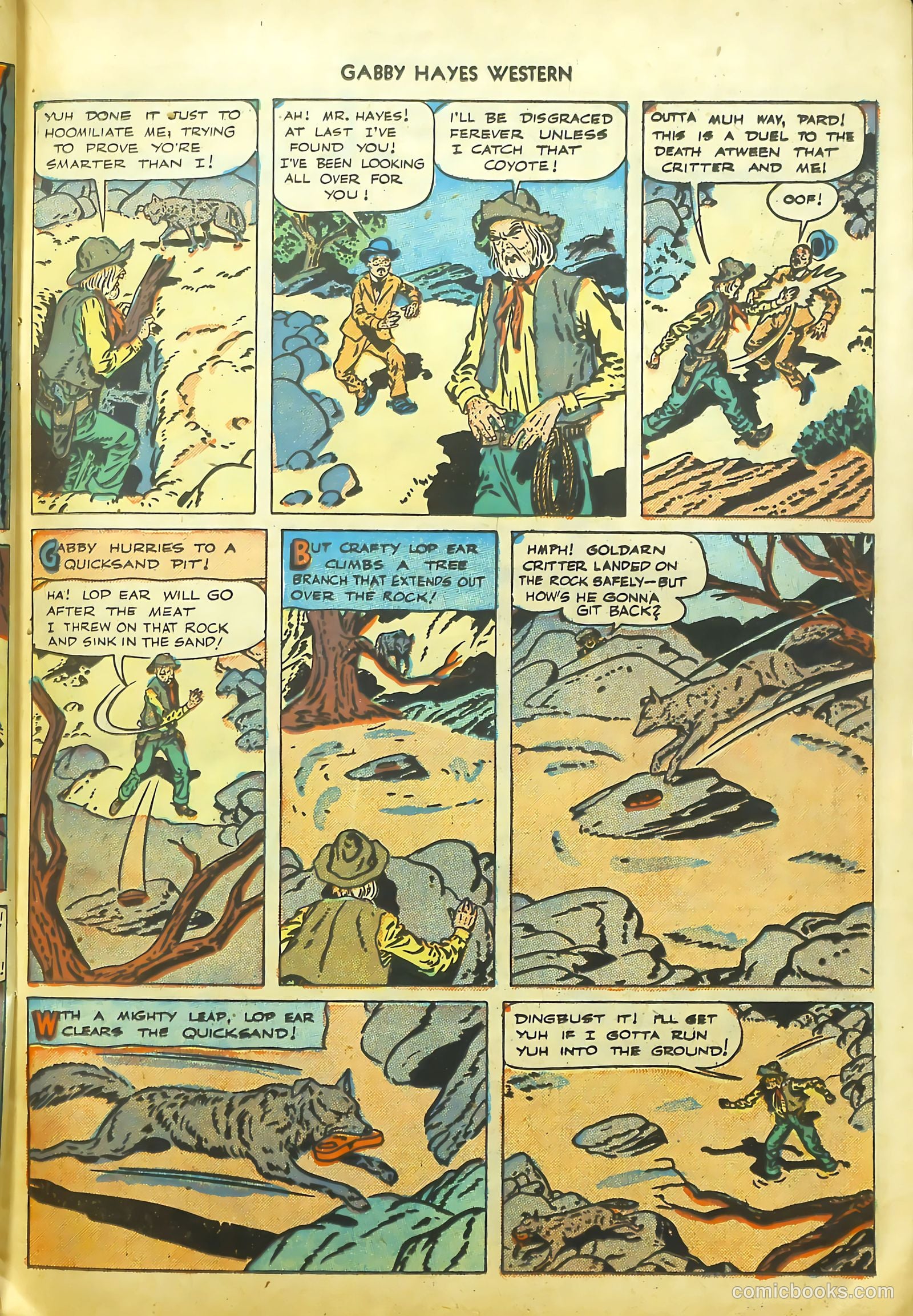 Gabby Hayes Western #9 — page 15 of 36